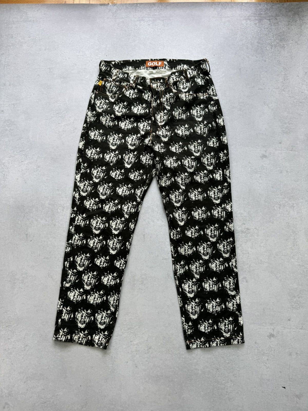 Golf Wang Golf Wang OG Punk Face Rare men's Pants Tyler the Creator Size US 32 / EU 48 - 1 Thumbnail