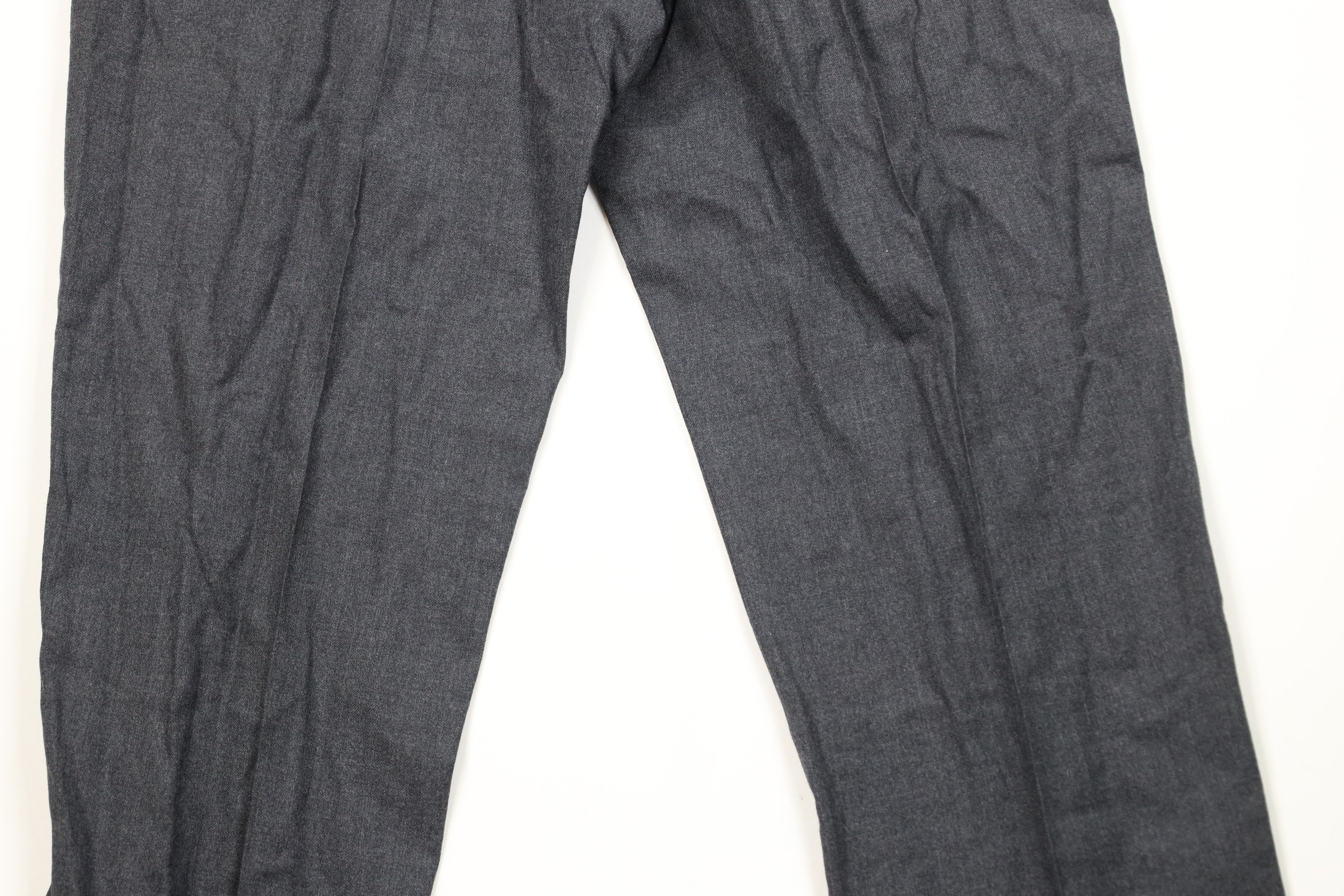 Vintage Deadstock Vintage 60s 70s Streetwear Wool Chino Pants Gray Size US 38 / EU 54 - 10 Thumbnail
