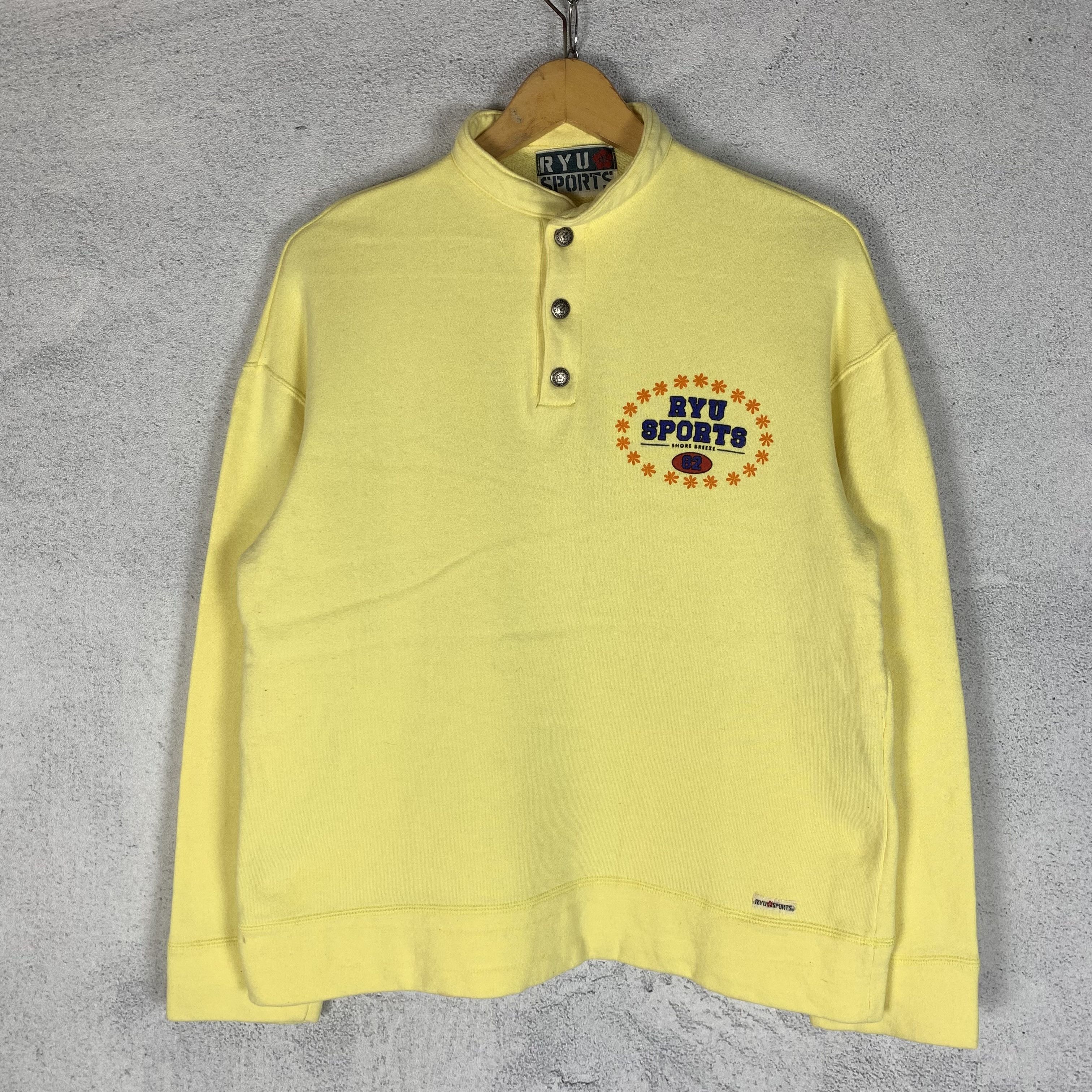 Vintage Vintage Ryu Sports Sweatshirt Crewneck Surfing Size US M / EU 48-50 / 2 - 2 Thumbnail