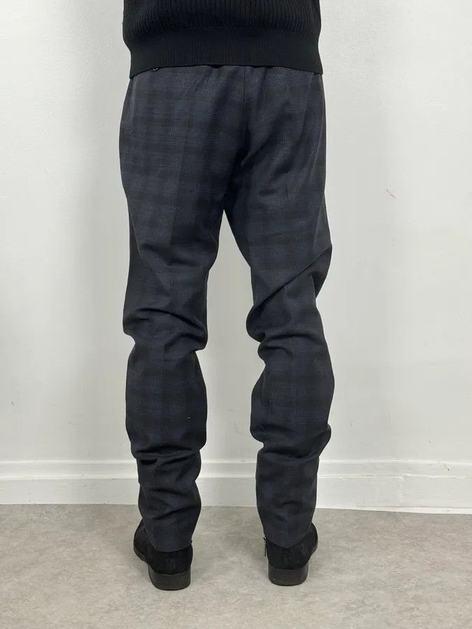 Gucci 2000s Gucci Navy Checkered Tailored Pants Size US 34 / EU 50 - 4 Thumbnail