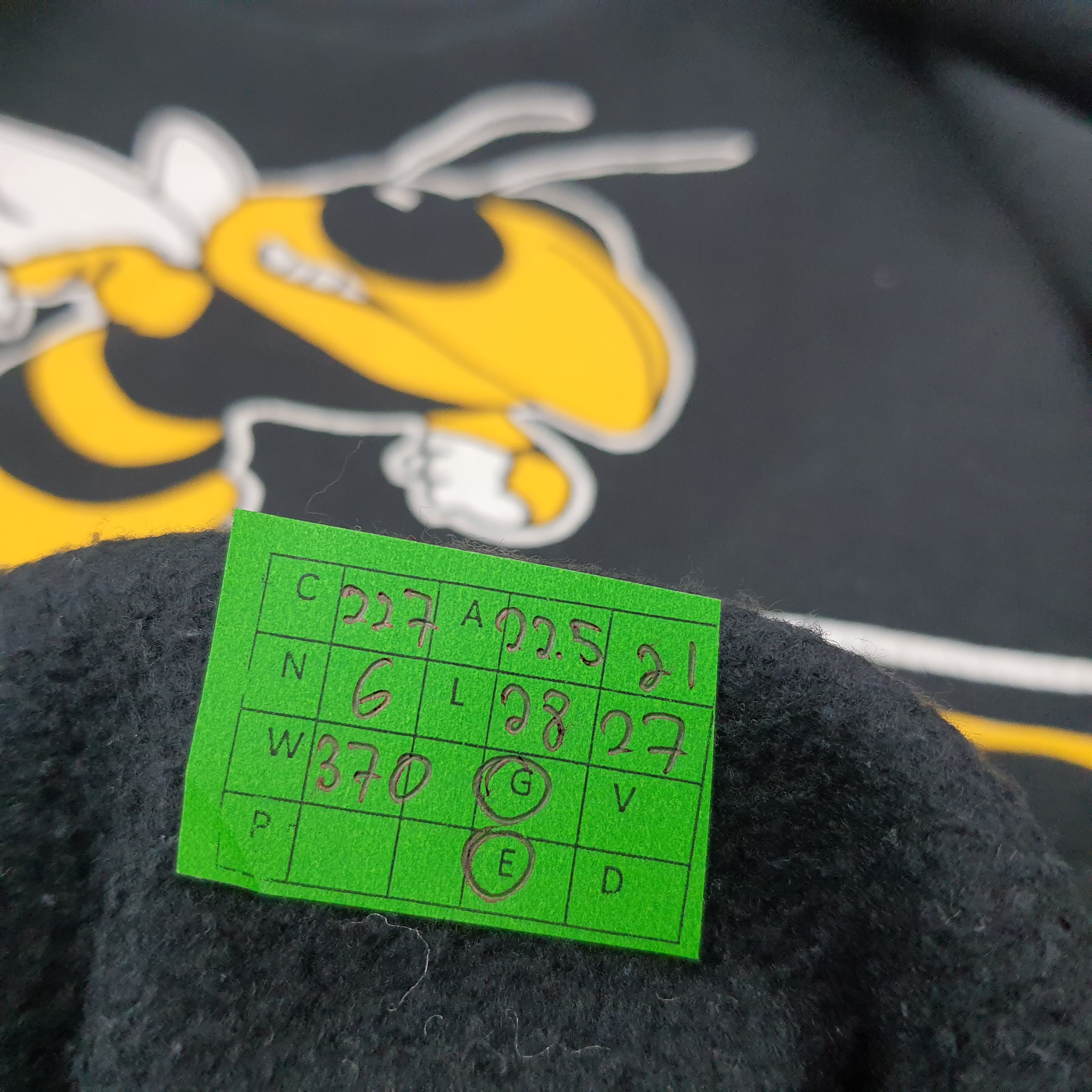 NFL Vintage Oxford Yellow Jacket Sweatshirt C227N6 Size US M / EU 48-50 / 2 - 6 Thumbnail