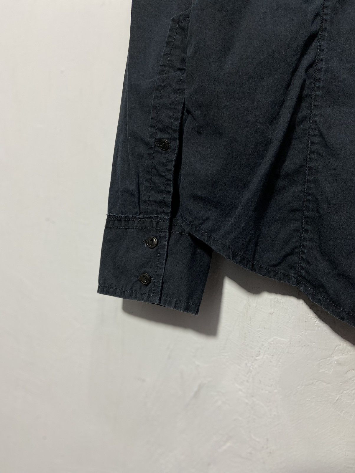 Diesel × If Six Was Nine × Vintage Diesel Button Up Shirt Long Sleeve Navy Size US L / EU 52-54 / 3 - 11 Thumbnail