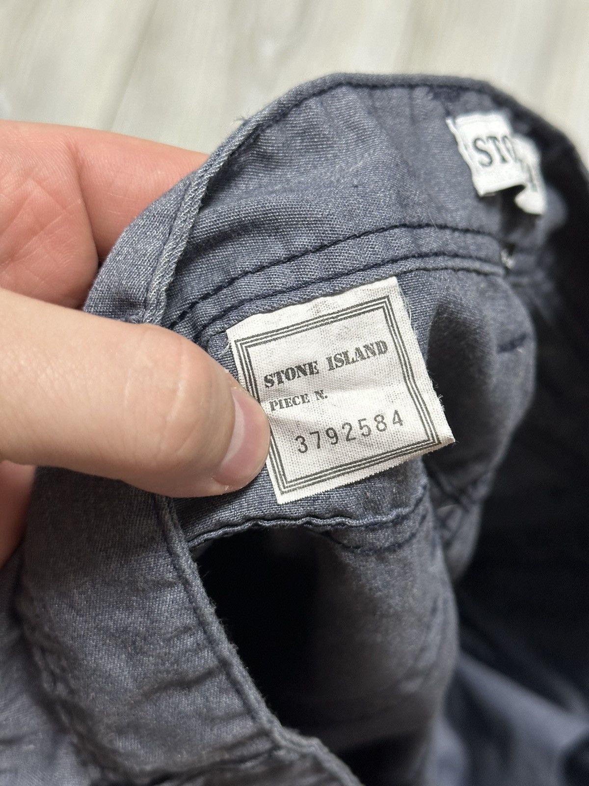 Massimo Osti RARE ! VINTAGE STONE ISLAND MARINA PANTS PATCH LOGO 90s Size US 36 / EU 52 - 6 Thumbnail