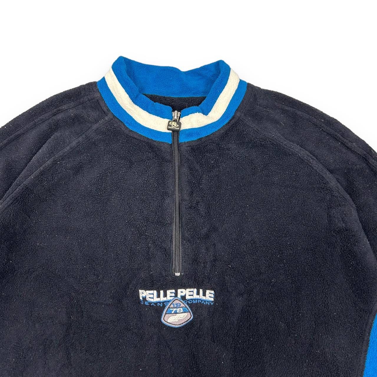 Marc Buchanan Rare🔥 Pelle Pelle By Marc Buchanan Half Zipper Sweater Size US XL / EU 56 / 4 - 3 Thumbnail