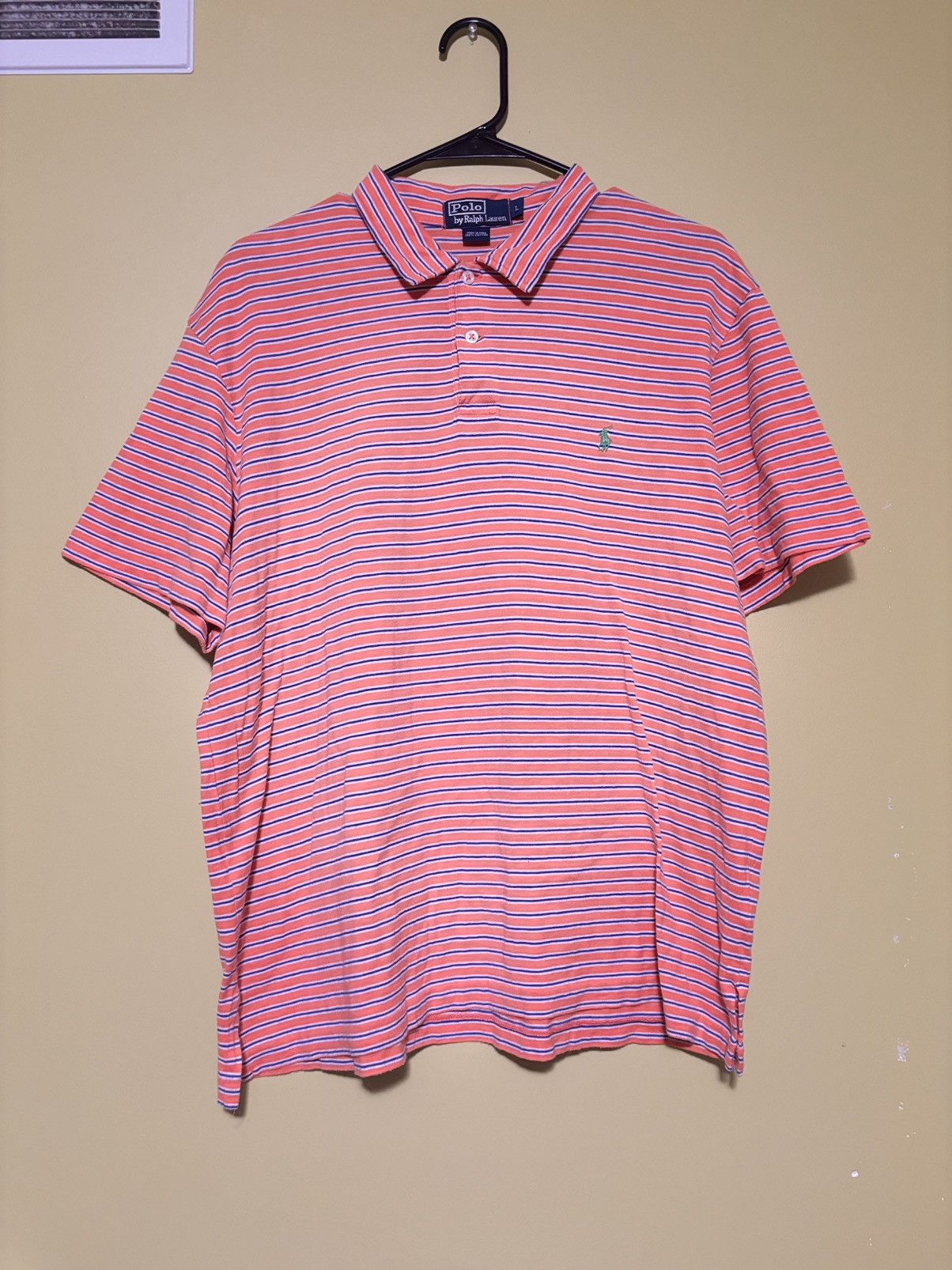 Polo Ralph Lauren Ralph Lauren Polo Golf Adult Mens Size L Shirt Orange Size US L / EU 52-54 / 3 - 1 Thumbnail