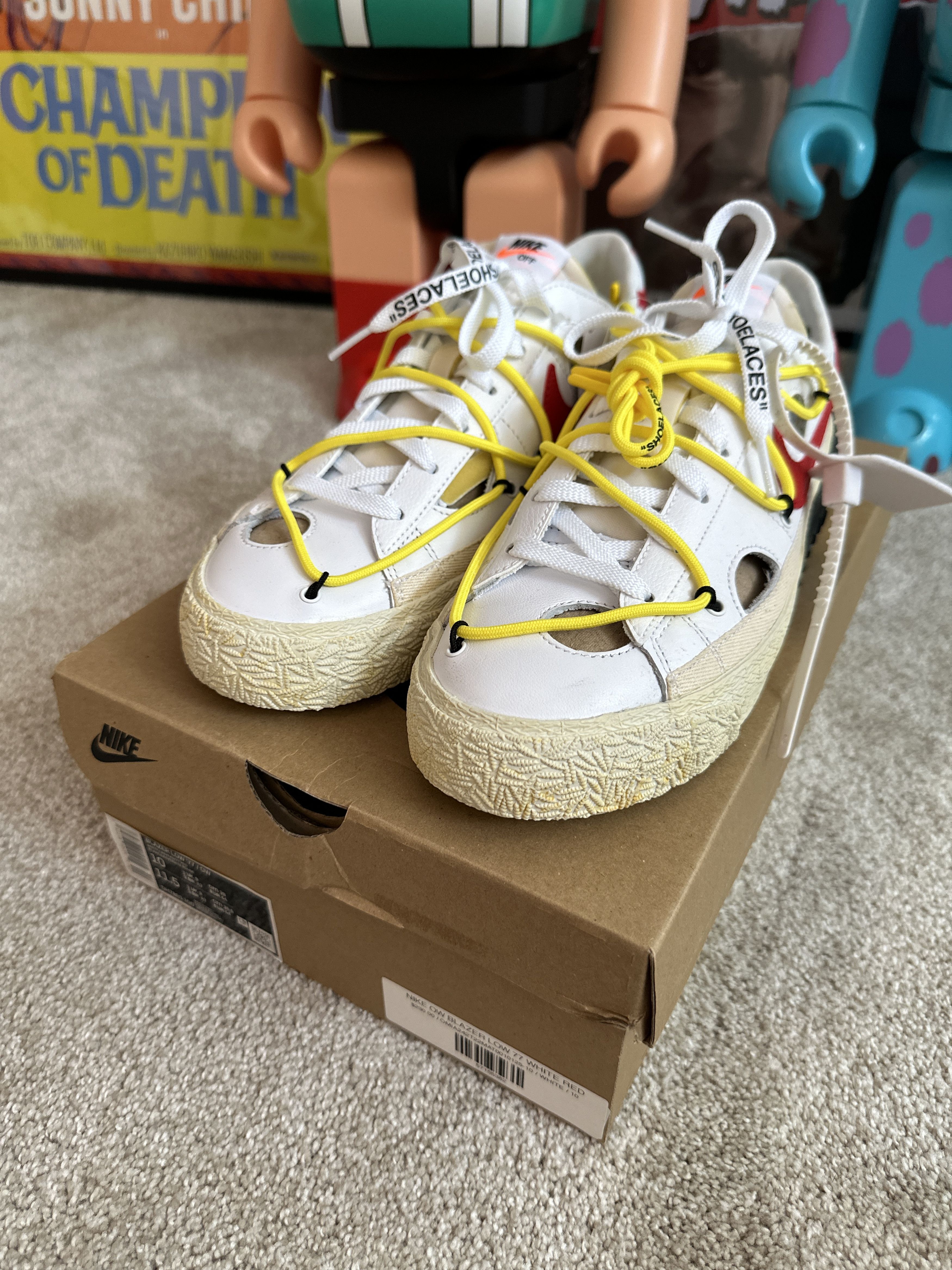 Nike × Off-White Off White Blazer Low Size US 10 / EU 43 - 5 Thumbnail