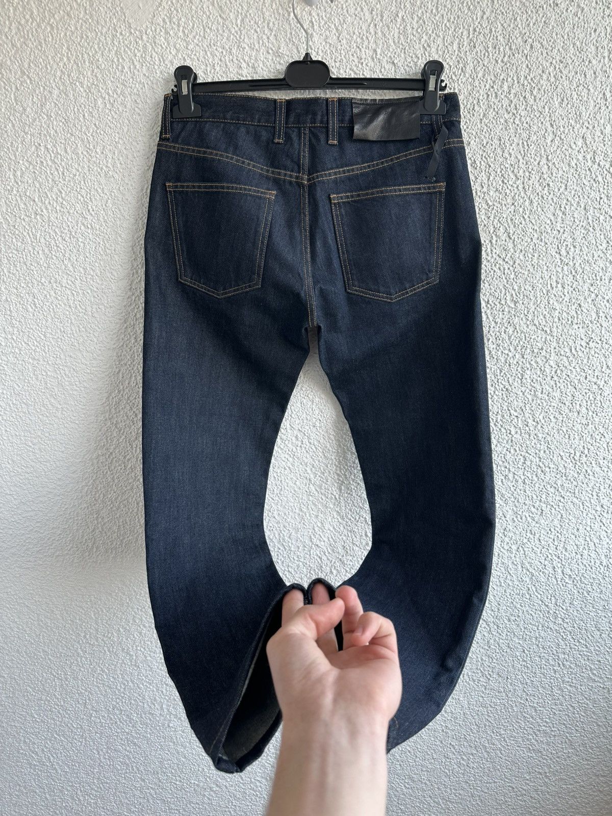 Lanvin Lanvin Paris Raw Denim Pants Jeans Slim Fit Brand New Size 29" - 9 Thumbnail