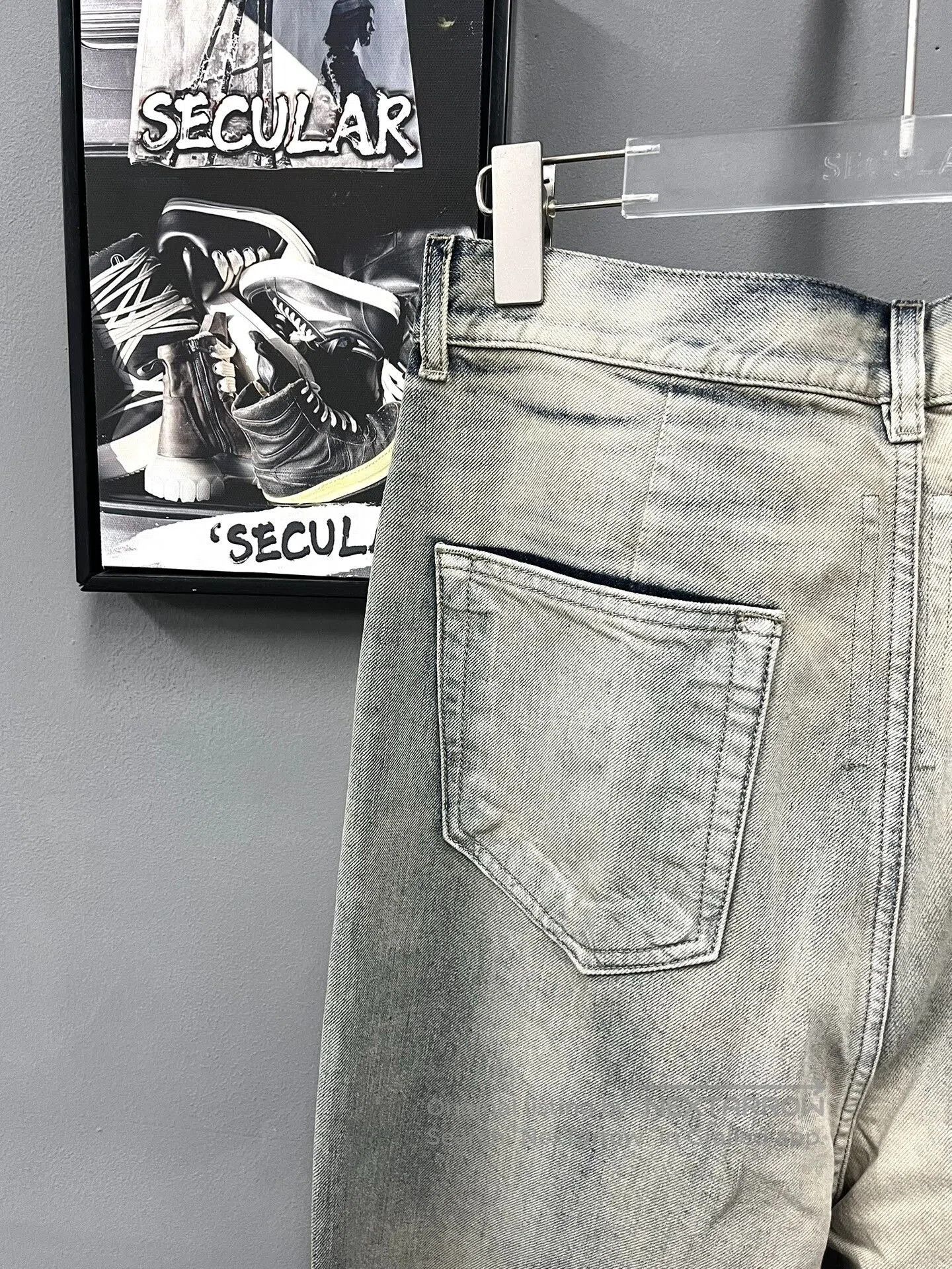Rick Owens Rick Owens Bolan Bootcut Jeans. Size US 30 / EU 46 - 5 Thumbnail
