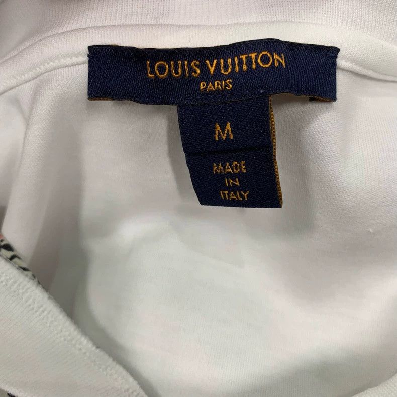 Louis Vuitton Louis Vuitton White cashew print patchwork short sleeve Size US M / EU 48-50 / 2 - 6 Thumbnail