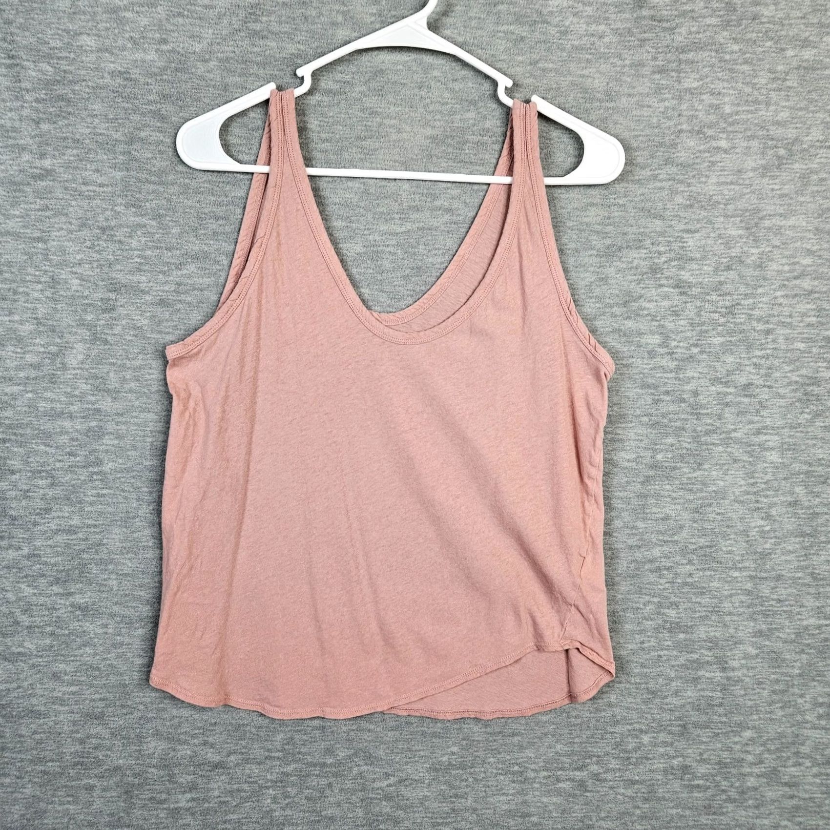 Everlane Everlane Tank Top Shirt Cotton Blend Pink Size M Womens Short Sleeve Regular All Seasons Size M / US 6-8 / IT 42-44 - 2 Thumbnail