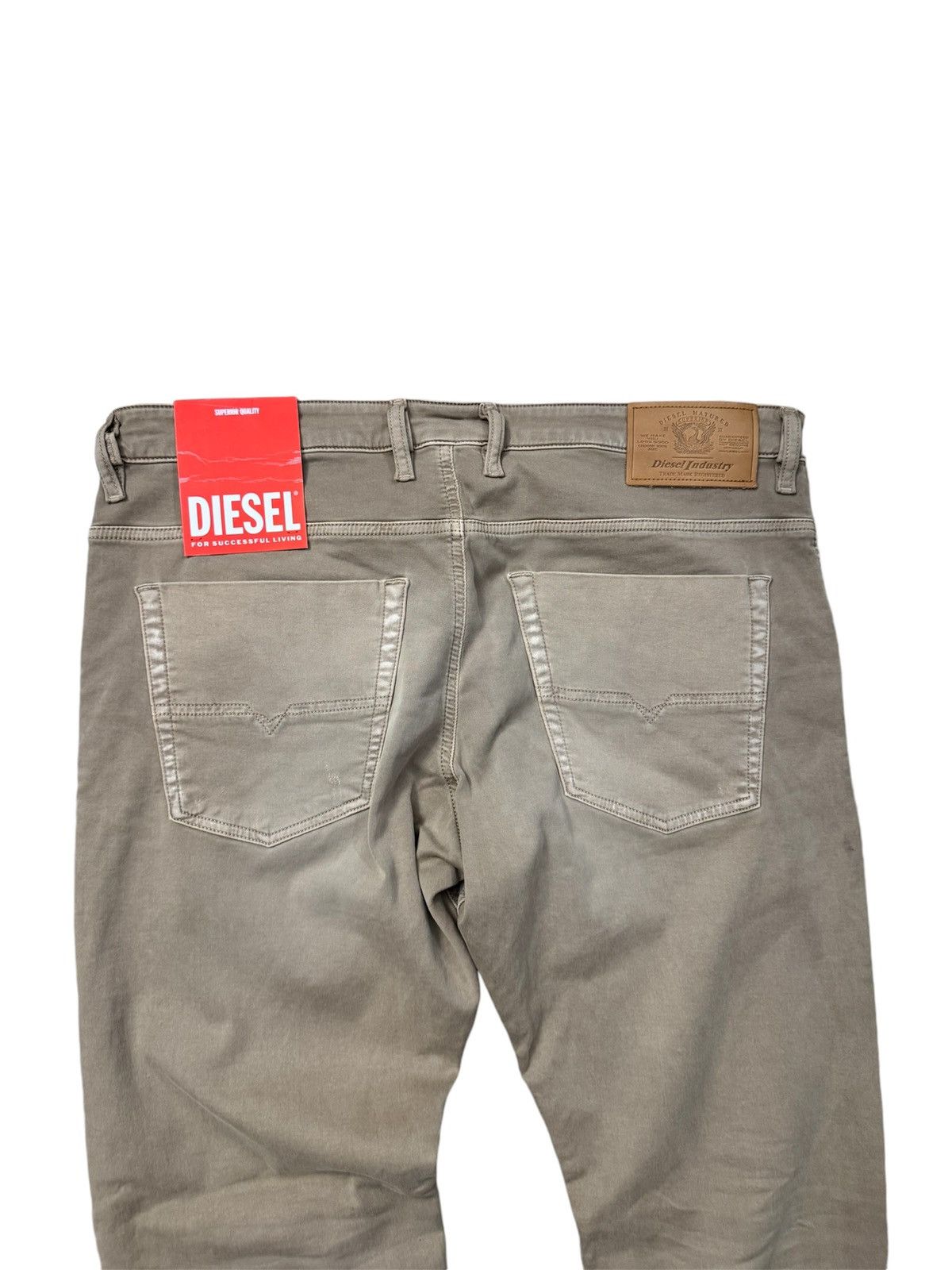 Diesel 🔥375$ Diesel Krooley-Y-NE-L Sweat Jeans/Diesel Krooley Jeans Size US 38 / EU 54 - 15 Thumbnail