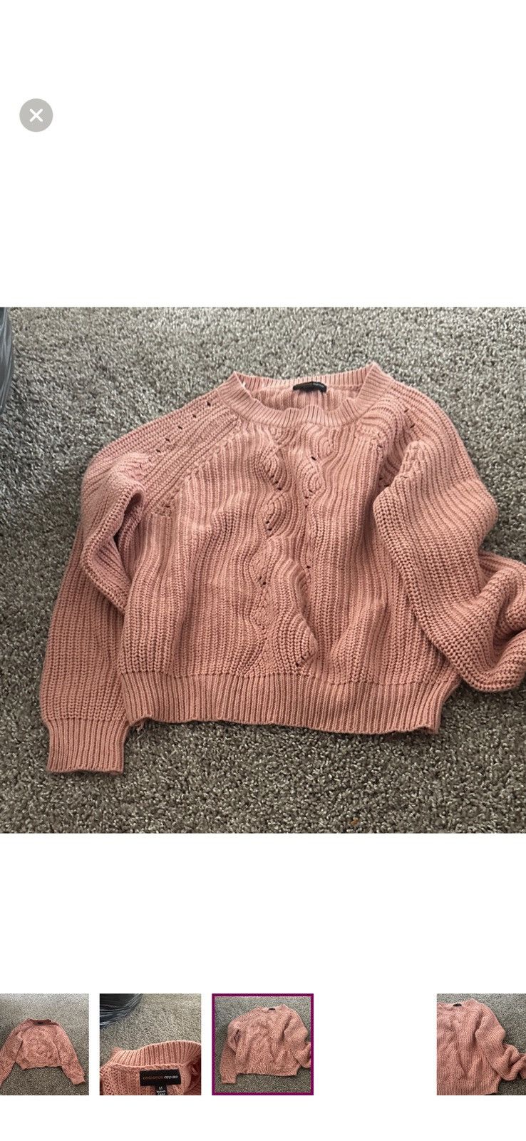 Other Pink sweater Size M / US 6-8 / IT 42-44 - 3 Thumbnail
