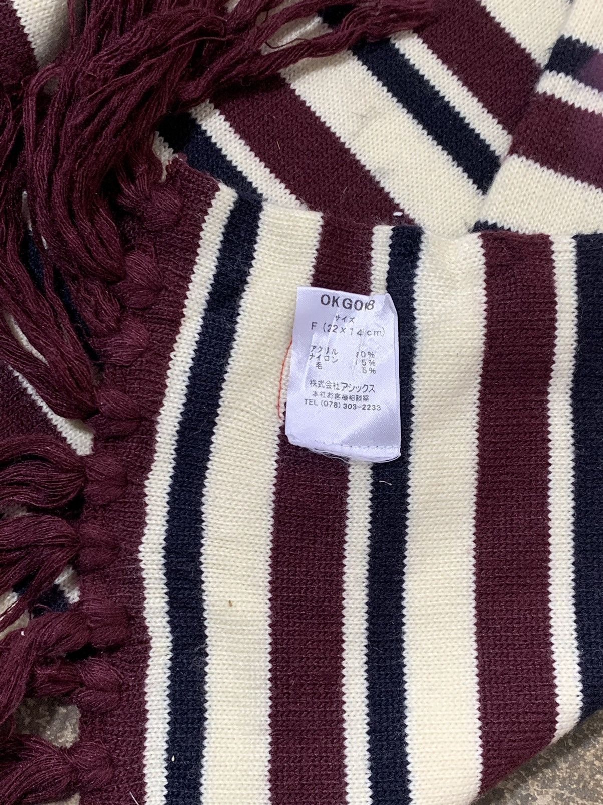 Onitsuka Tiger Onitsuka tiger stripe muffler Size ONE SIZE - 5 Thumbnail