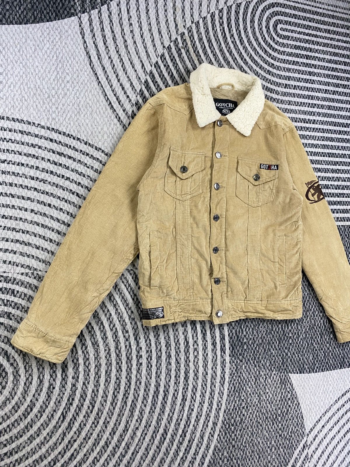 Gotcha Vintage Gotcha Corduroy Trucker Jacket Size US S / EU 44-46 / 1 - 3 Thumbnail
