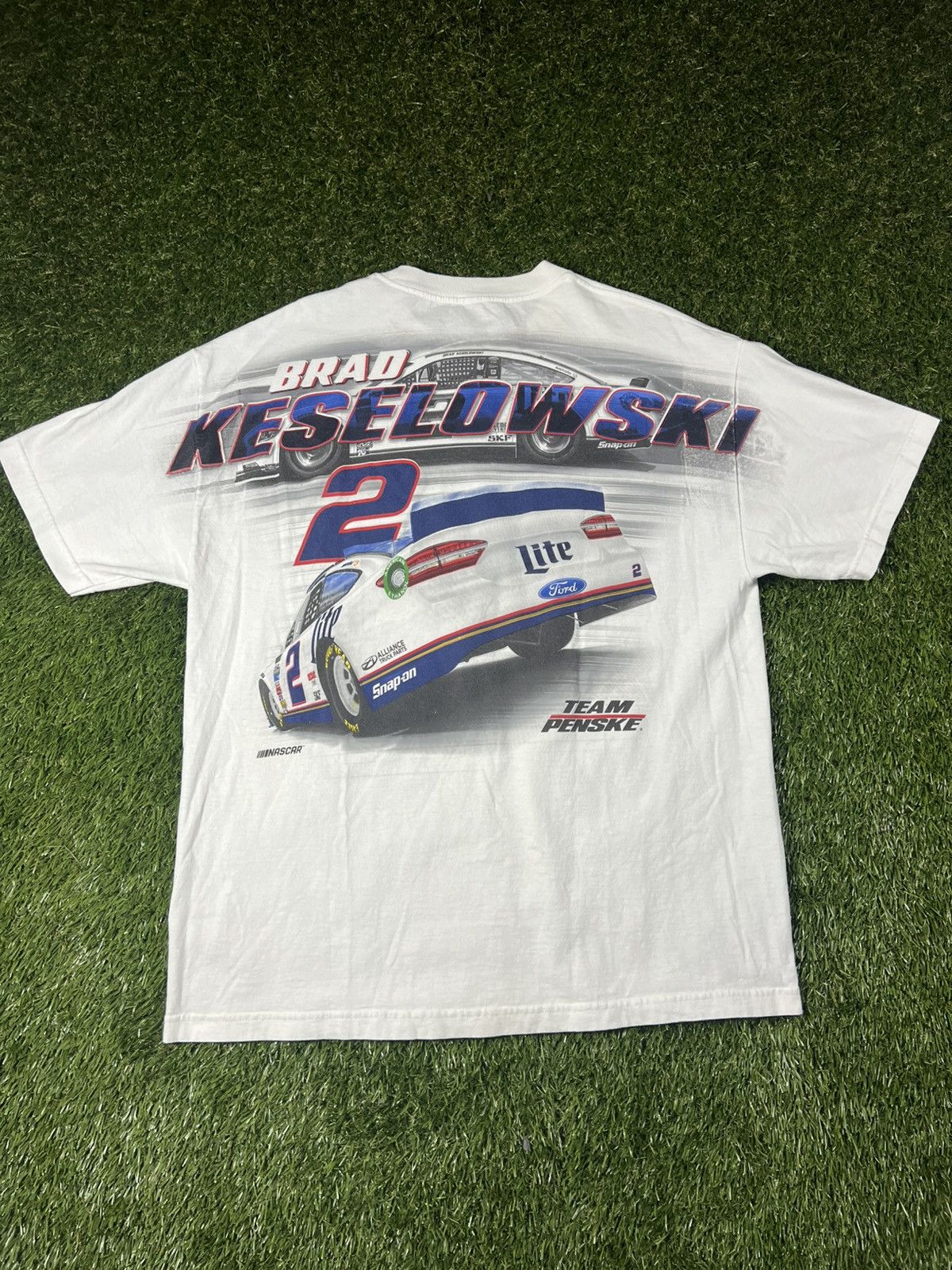 NASCAR Vintage Y2k NASCAR Racing Essential All Over Print AOP Tee Size US XL / EU 56 / 4 - 2 Thumbnail