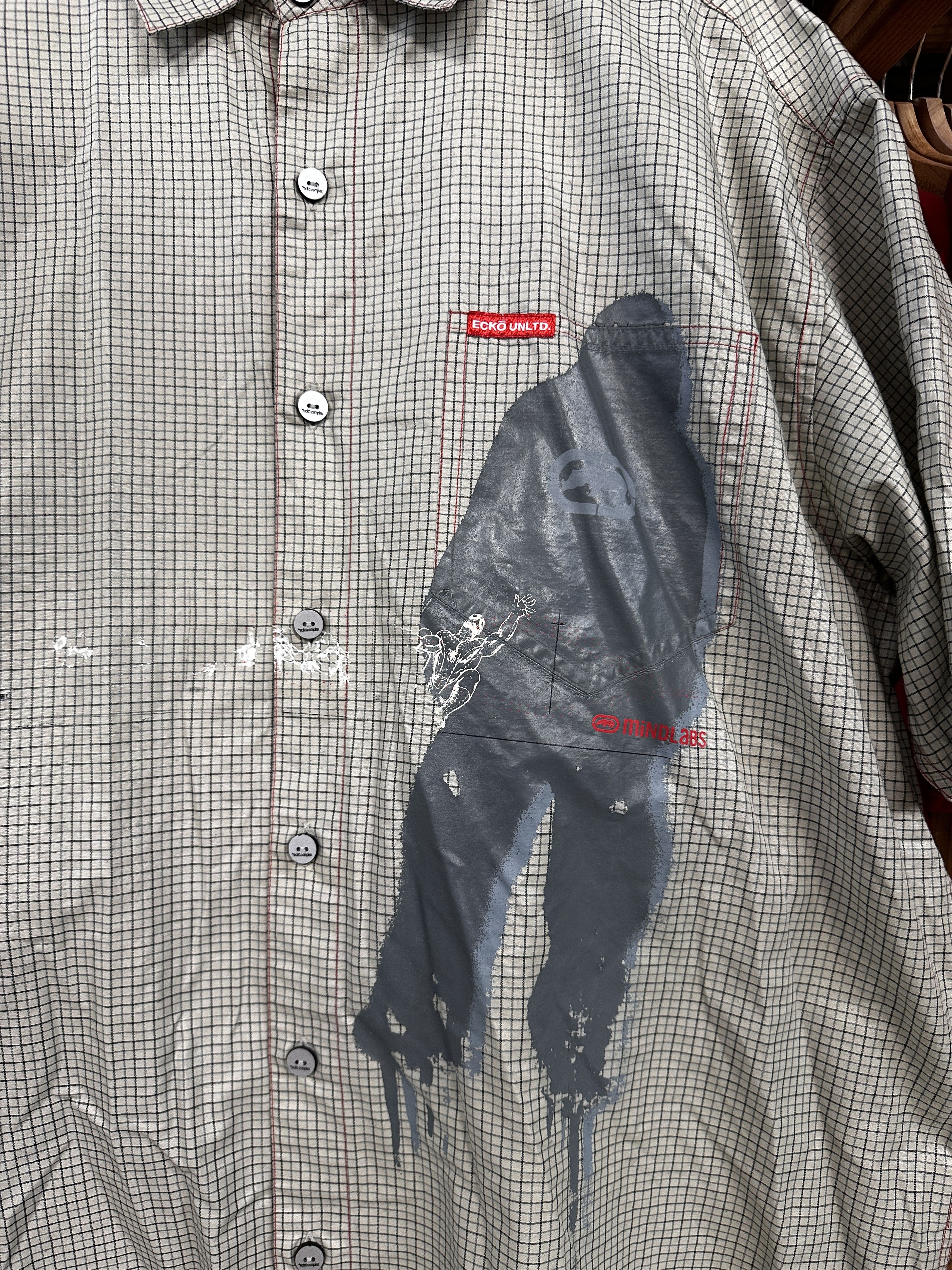 Ecko Unltd. Ecko Unltd. Checkered Shirt Size US XL / EU 56 / 4 - 2 Thumbnail