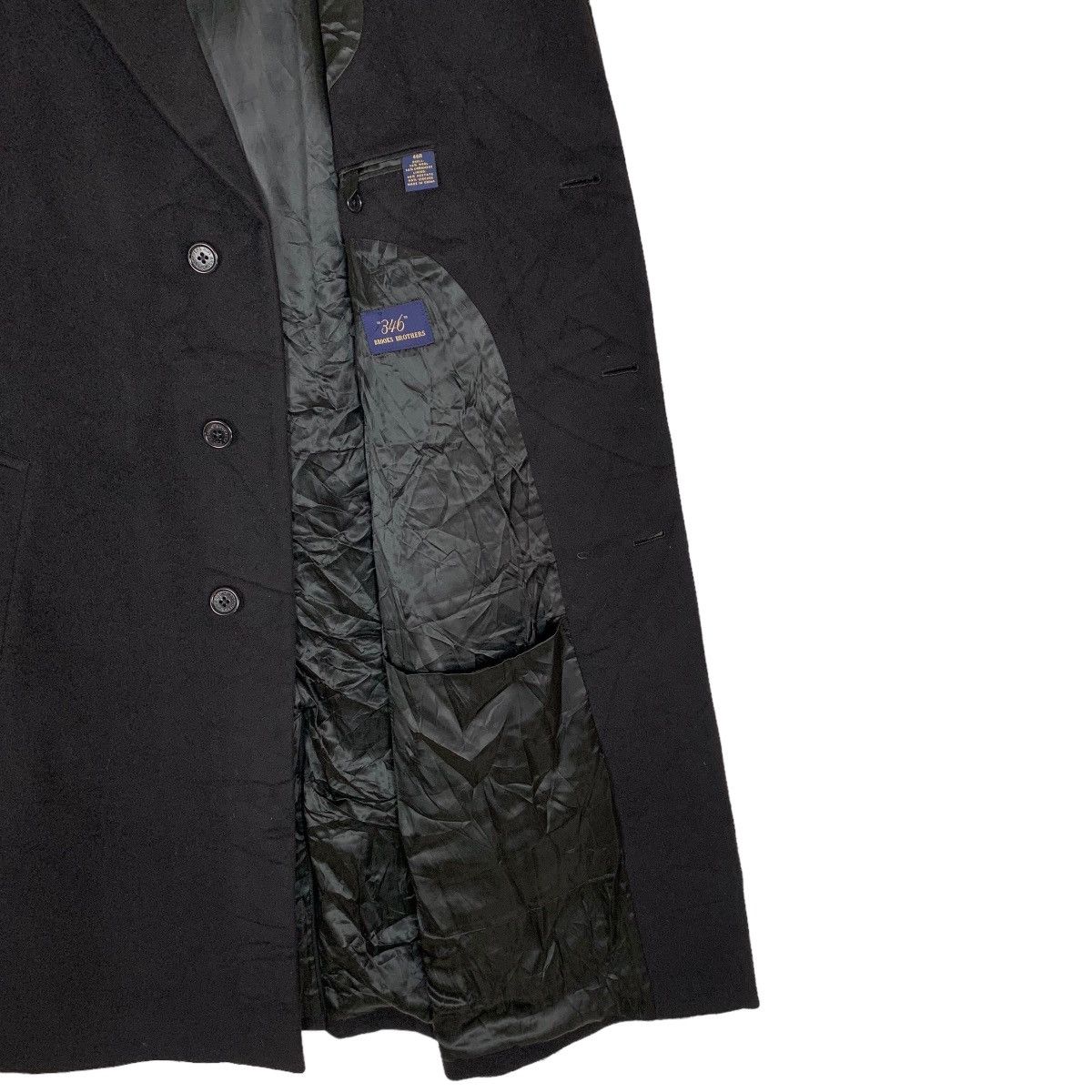 Brooks Brothers Brooks Brother 346 Wool Long Coat Jacket Size US M / EU 48-50 / 2 - 7 Thumbnail