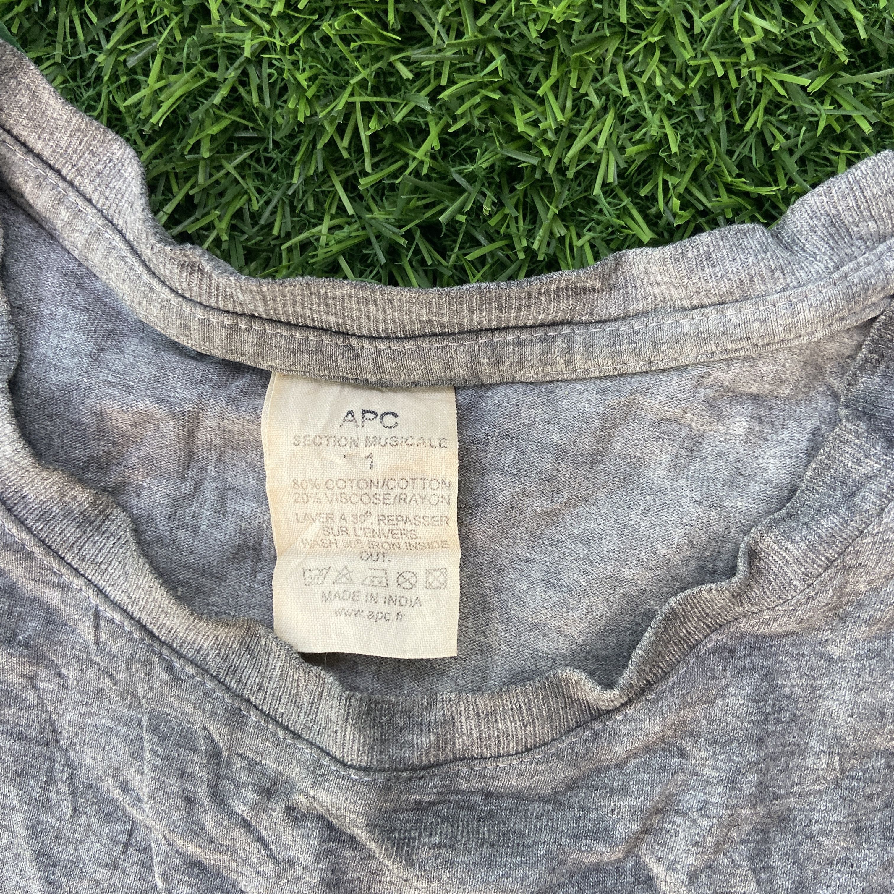 A.P.C. × Vintage APC USS Independence Ship Tee Size US L / EU 52-54 / 3 - 3 Thumbnail
