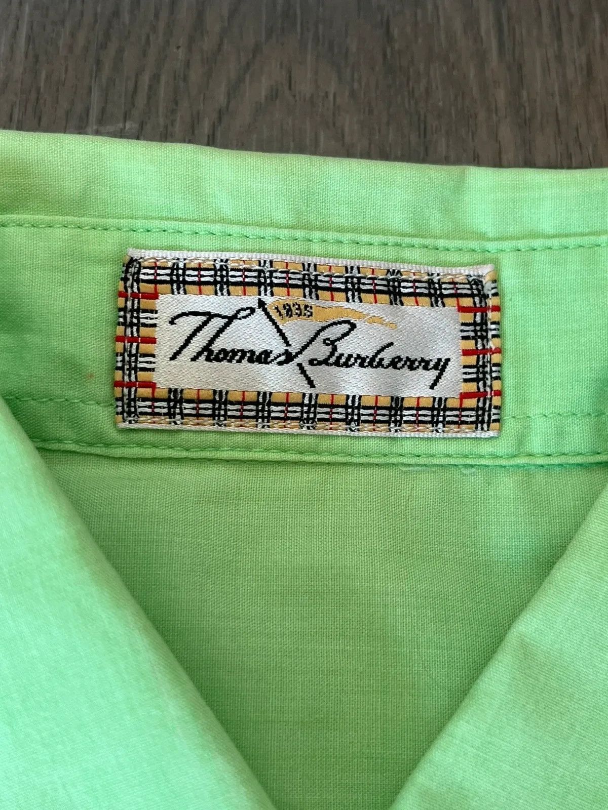 Burberry Thomas Burberry Sz P / S Short Shirt 2000s Size S / US 4 / IT 40 - 3 Thumbnail
