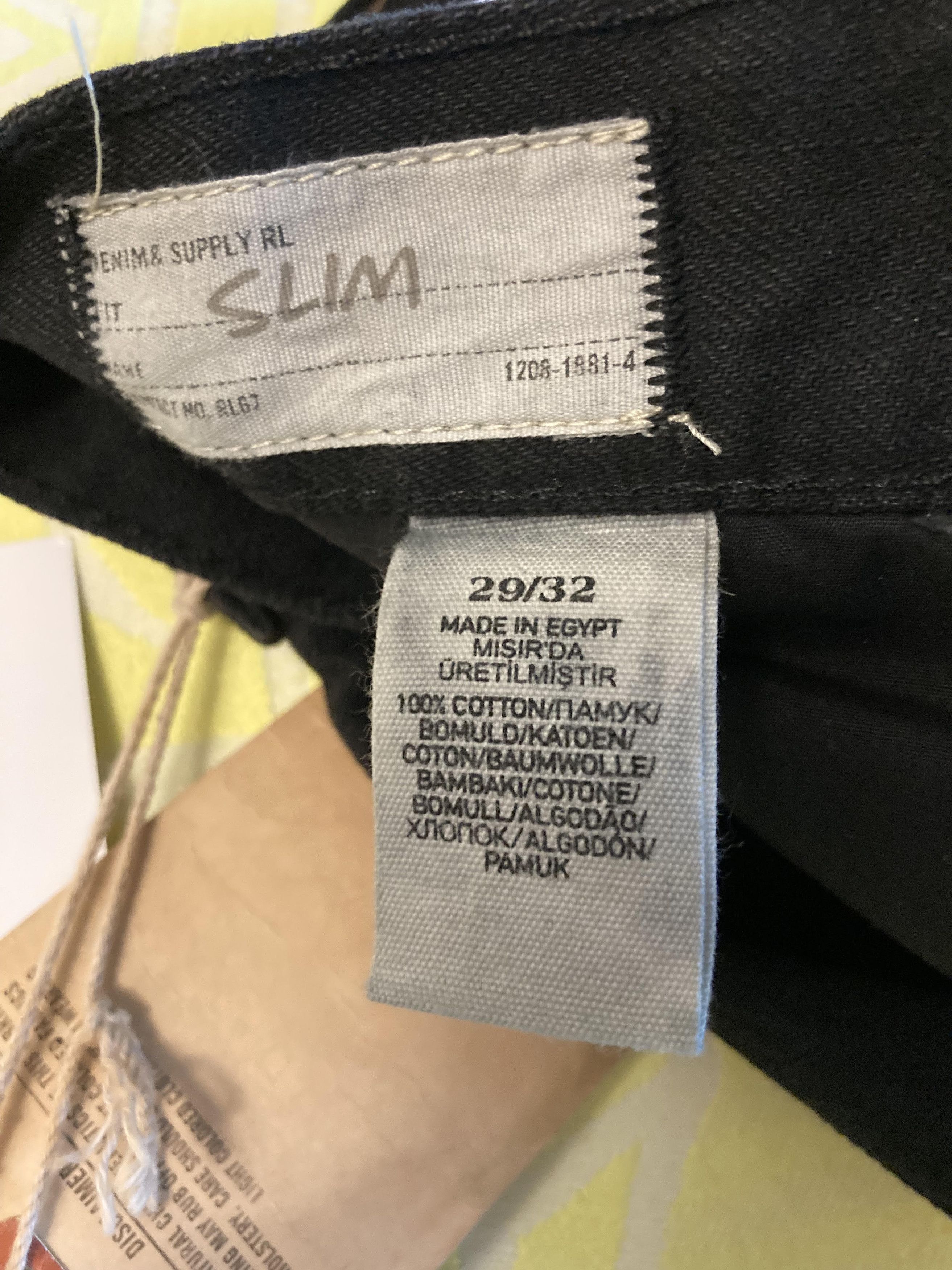 Denim & Supply Ralph Lauren VTG Polo Ralph Lauren Denim & Supply Jeans Slim Men Women Size US 29 - 6 Thumbnail