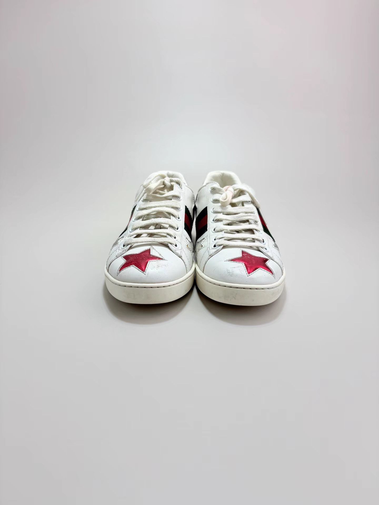 Gucci GUCCI Star White Sneakers K1 Size US 8 / IT 38 - 3 Thumbnail