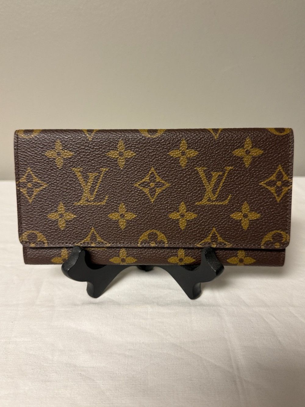 Louis Vuitton Louis Vuitton Monogram Porte Yen 3 Cartes Long Wallet Franc Size ONE SIZE - 1 Thumbnail