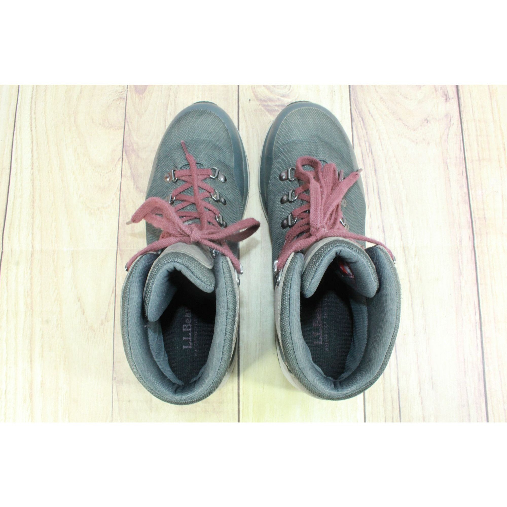 L.L. Bean LL Bean Gray Mesh Insulated Waterproof Hiking Boots Size US 11 / IT 41 - 7 Thumbnail