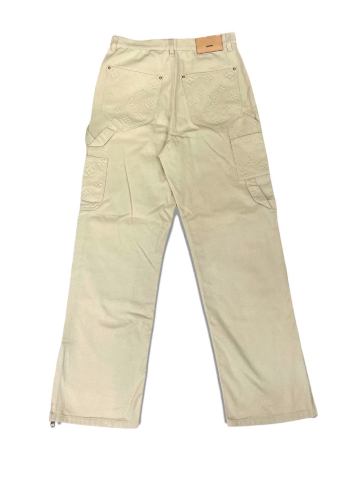 Louis Vuitton Louis Vuitton 32 Skate Denim Jeans Monogram Beige Size US 32 / EU 48 - 2 Thumbnail