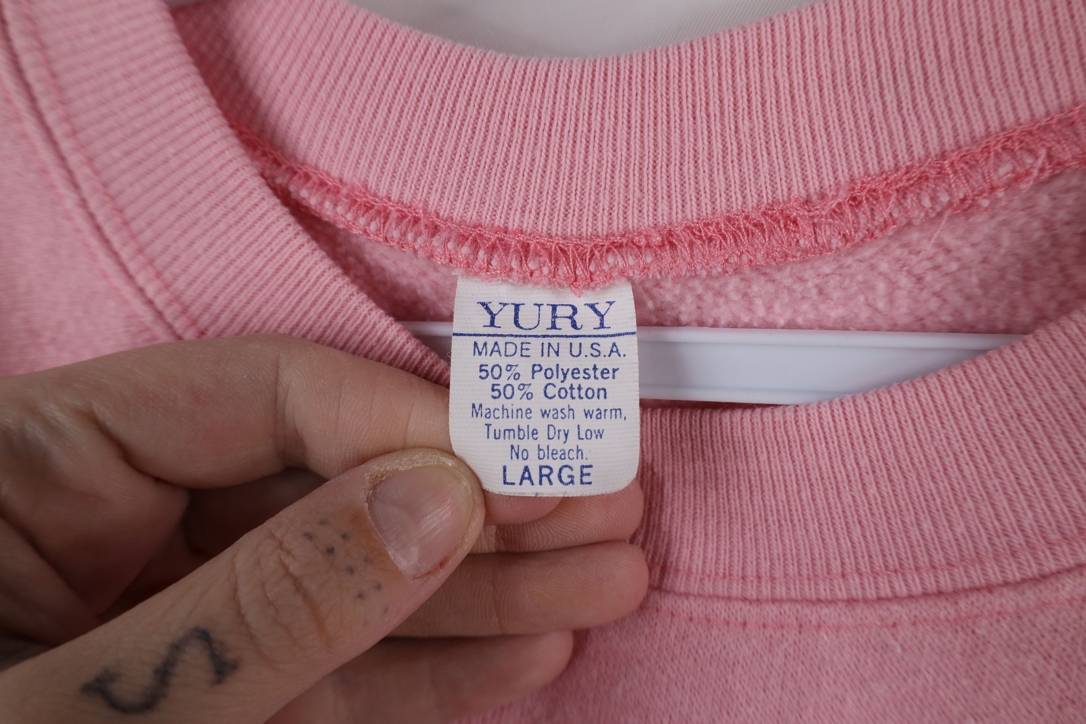 Vintage Vintage 70s Streetwear Ft Lauderdale Florida Sweatshirt USA Size L / US 10 / IT 46 - 8 Thumbnail