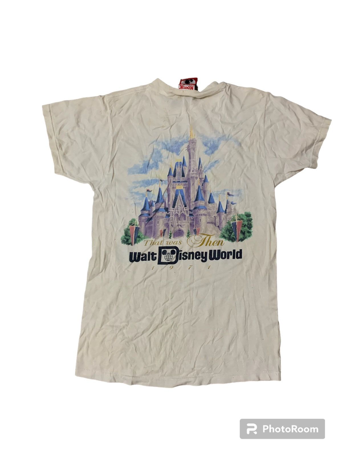 Walt Disney World Kids T-Shirt Size Large Like hot New Condition Vintage AOP