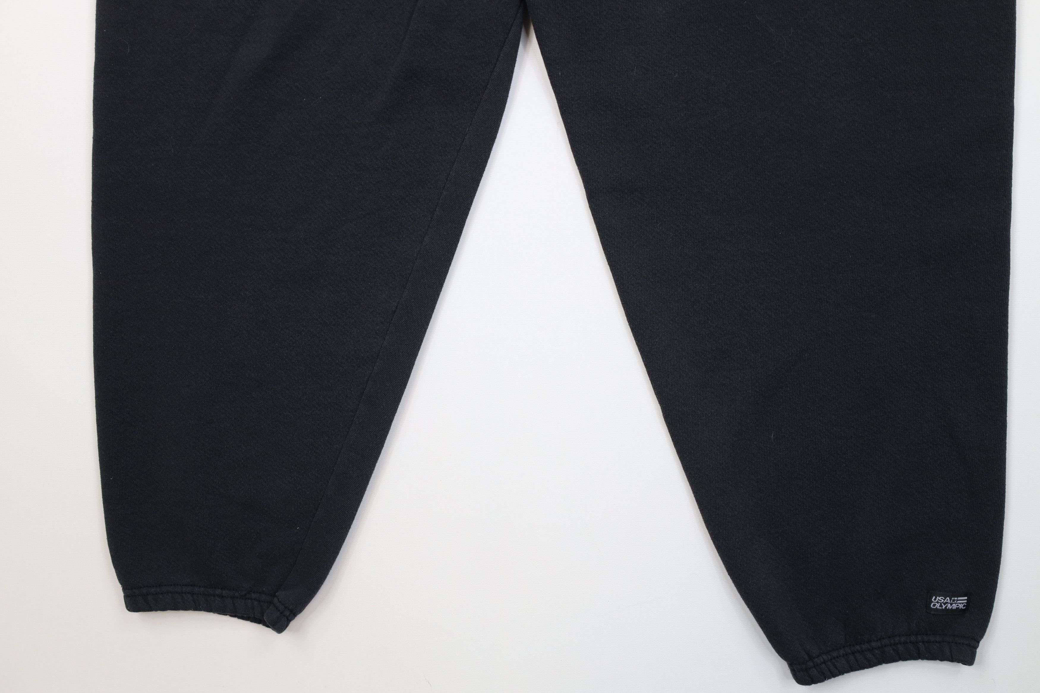 Vintage Vintage 90s USA Olympics Sweatpants Joggers Pants Black USA Size US 38 / EU 54 - 4 Thumbnail