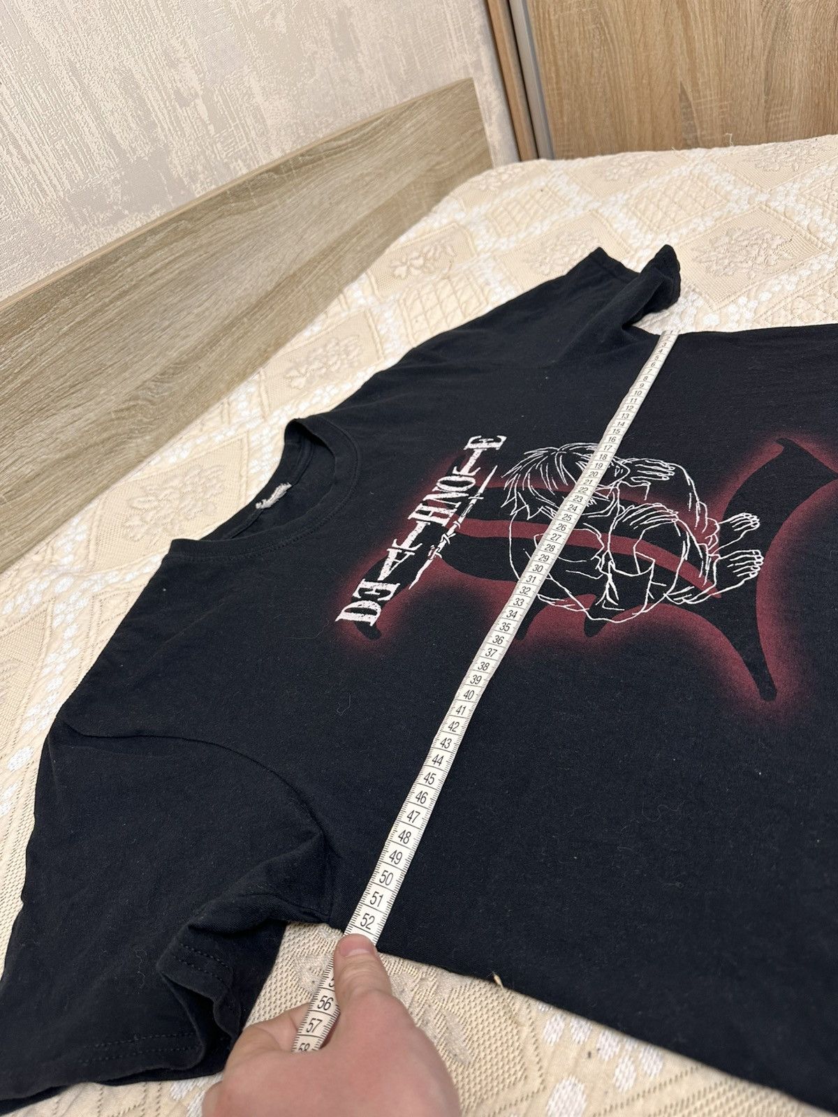 Anime 🔥 Death Note Anime Japan Horror Manga Movie T Shirt Naruto Size US M / EU 48-50 / 2 - 7 Thumbnail