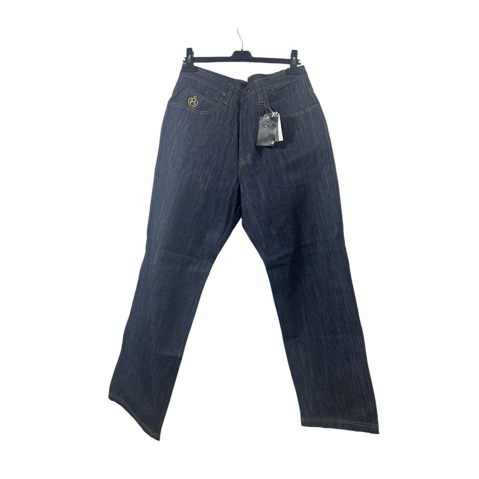Other Vintage Eight 8 732 Wide Leg Baggy Denim Y2K Hip Hop Size US 34 / EU 50 - 1 Thumbnail