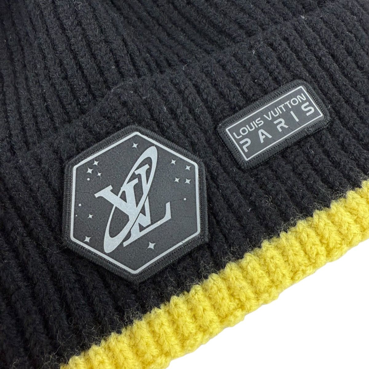 Louis Vuitton Louis Vuitton Gravity Logo Wool Beanie Hat Size ONE SIZE - 3 Thumbnail