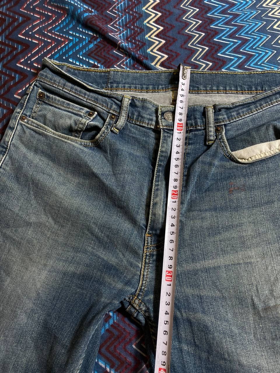 Levi's × Vintage Levi’s Jeans Distressed Baggy Vintage Faded dirty Hype Y2K Size US 34 / EU 50 - 5 Thumbnail