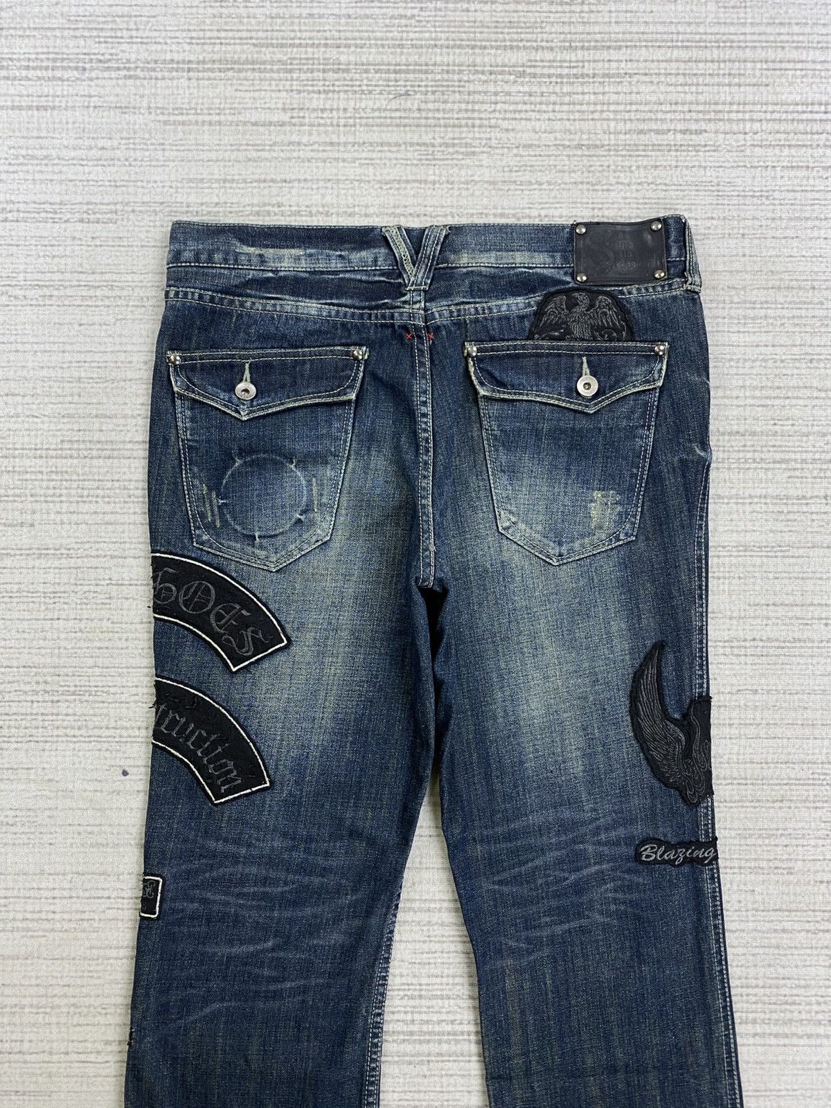 Japanese Brand × Vintage × semanticdesign Vintage Semantic Design Denim Jeans Size US 34 / EU 50 - 8 Thumbnail