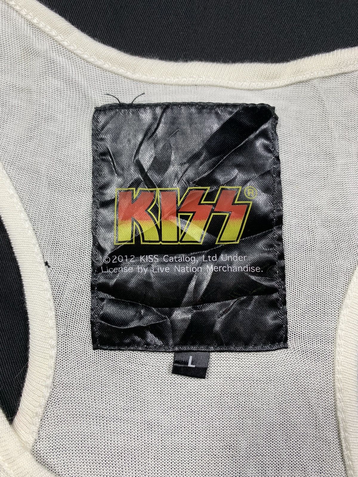 If Six Was Nine KISS BAND TANK TOP NICE DESIGN Size US L / EU 52-54 / 3 - 4 Thumbnail