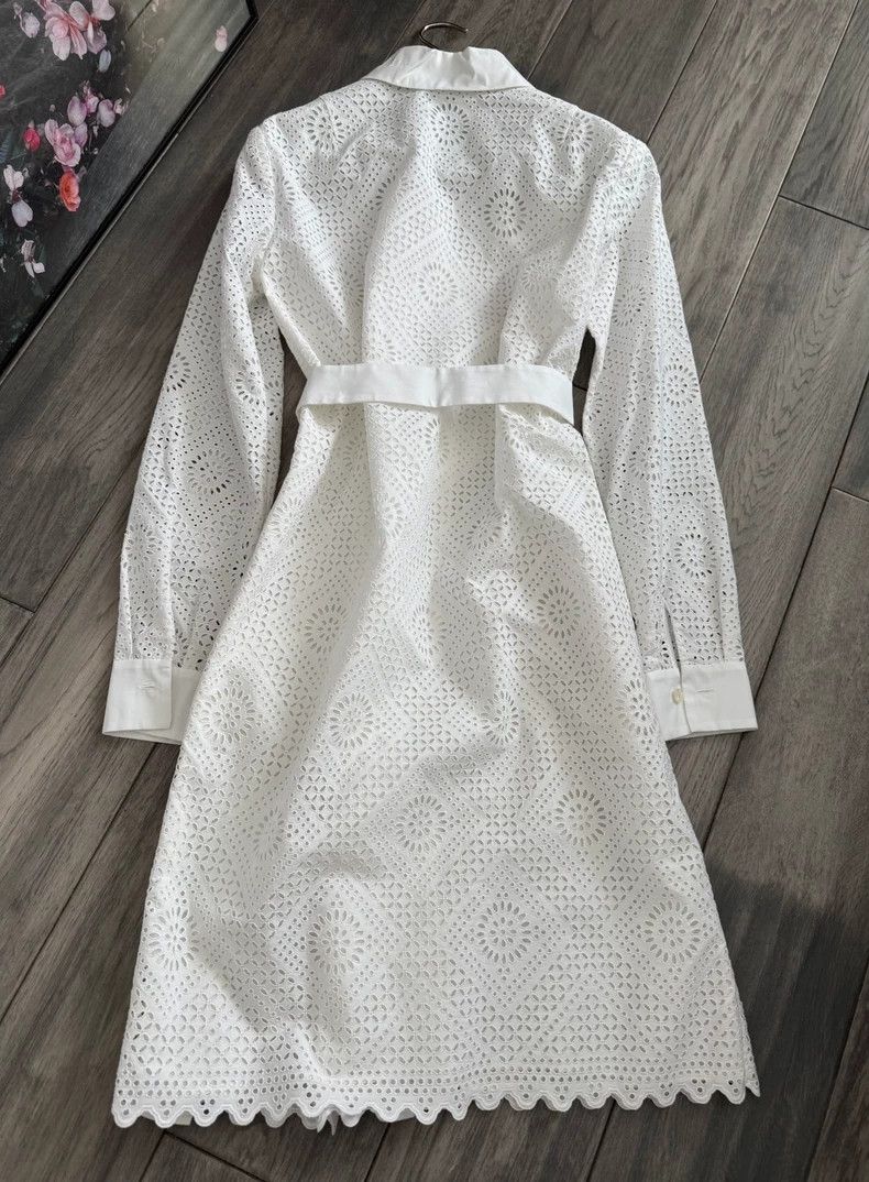 Loro Piana LORO PIANA A lace dress Size XS / US 0-2 / IT 36-38 - 2 Thumbnail
