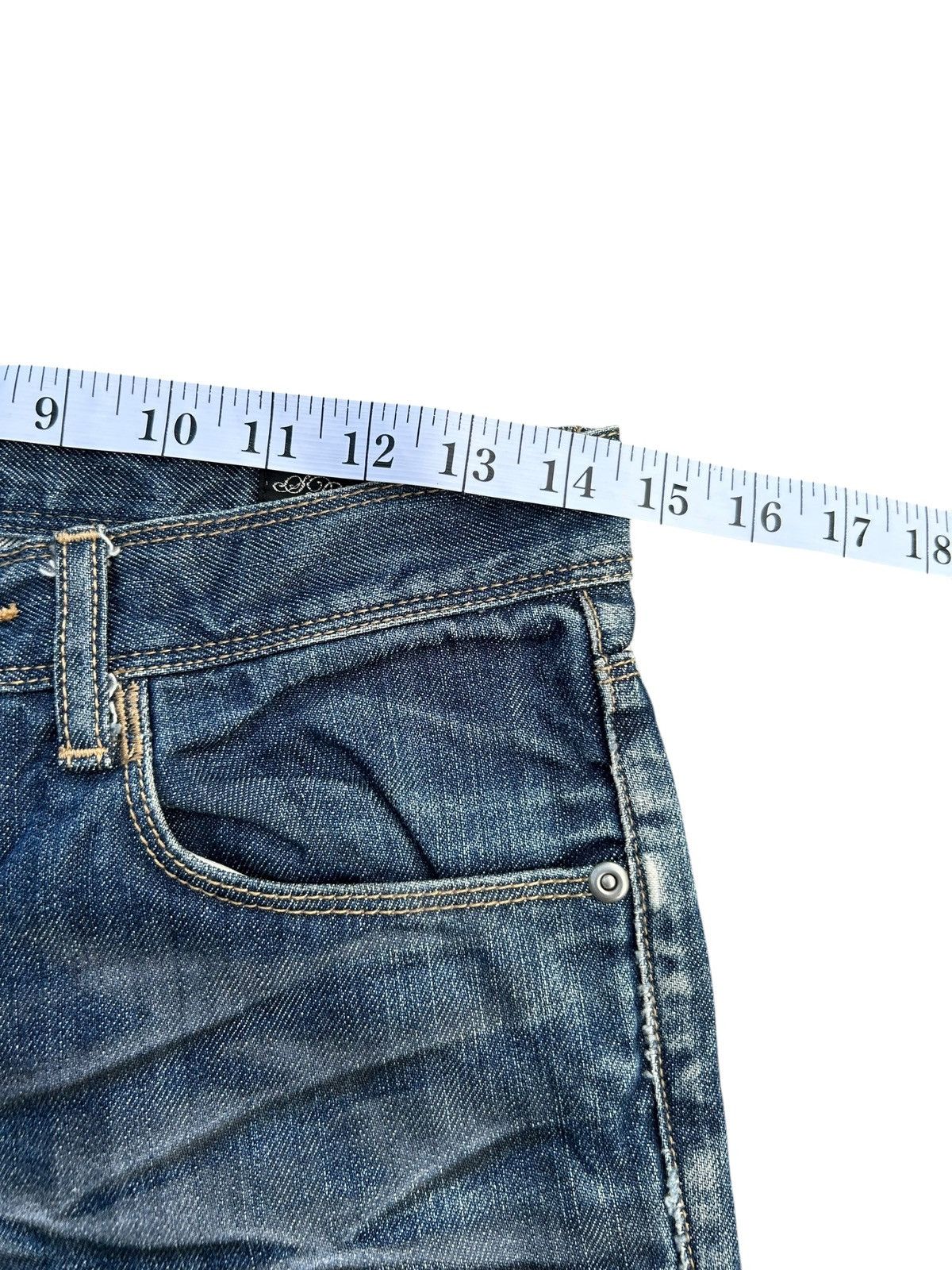 semanticdesign Semantic Design Japanese Punk Distressed Denim Jeans Size US 29 - 15 Thumbnail