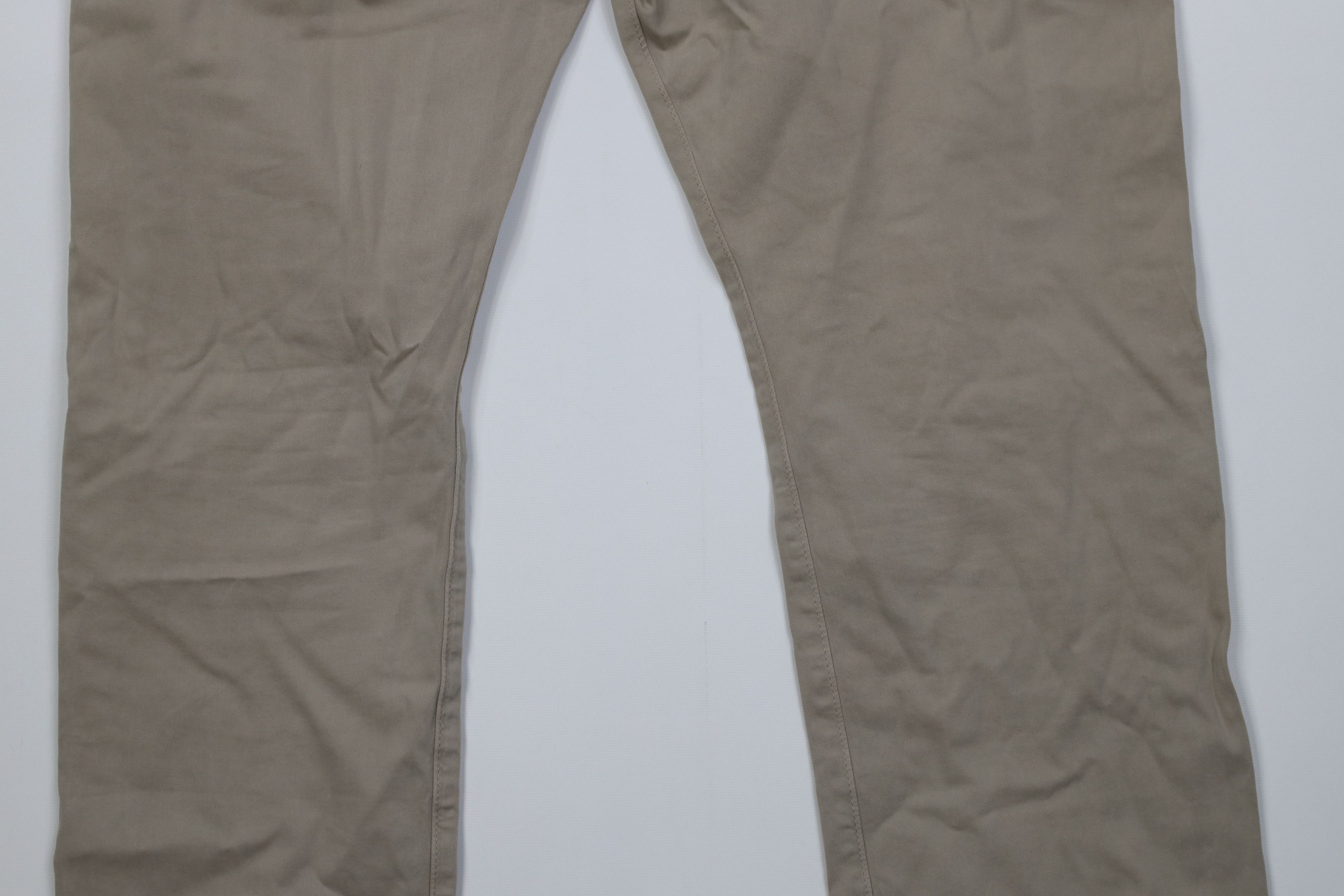 Vintage Adriano Goldschmied The Graduate Tapered Leg Pants Beige Size US 36 / EU 52 - 14 Thumbnail