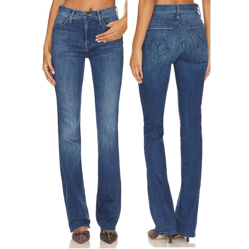 MOTHER Mother The Insider Heel Flare Jeans One Trick Pony Womens 27 Size 27" / US 4 / IT 40 - 1 Thumbnail