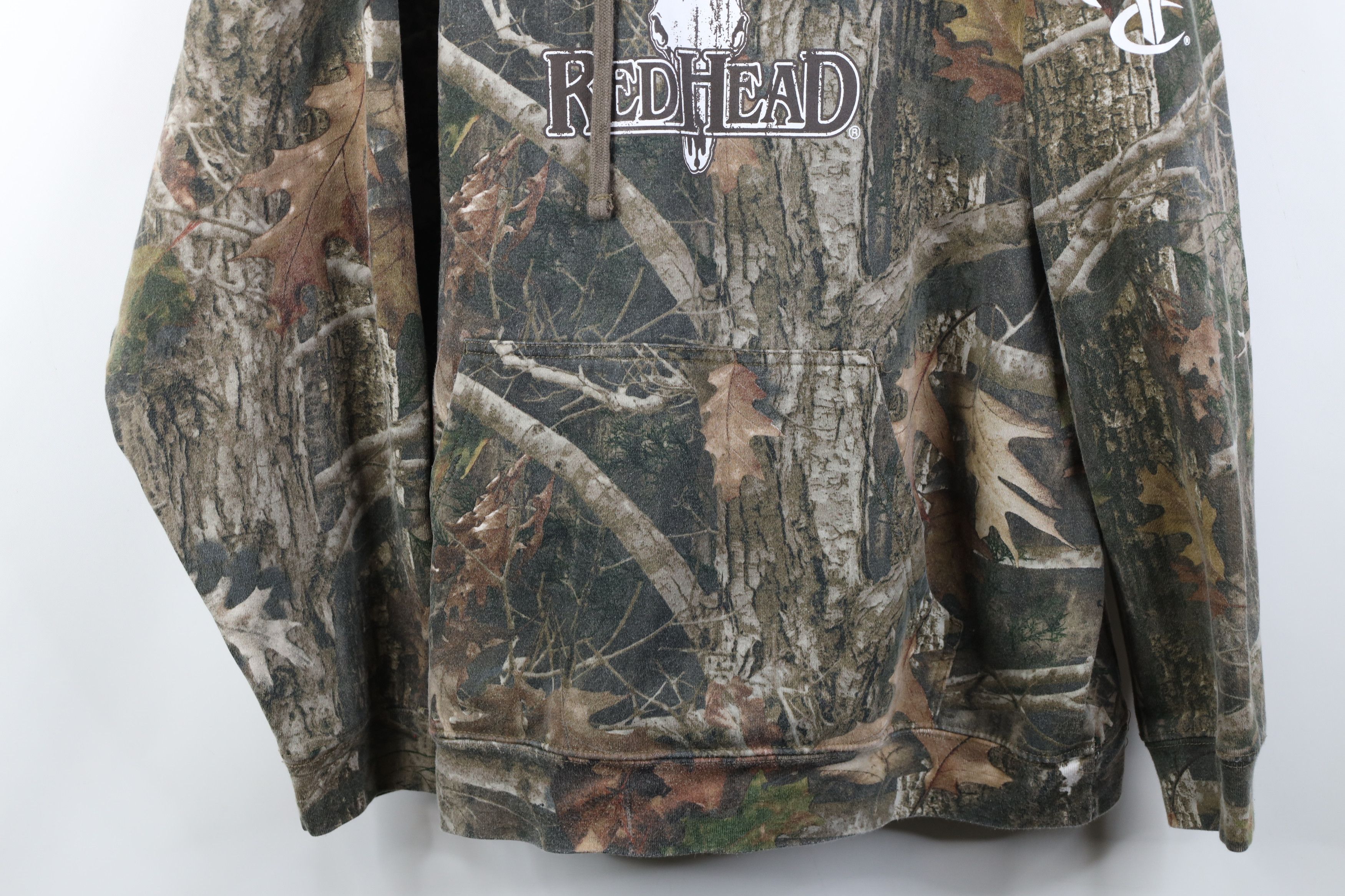 Vintage Vintage Y2K Streetwear Deer Skull Hoodie Sweatshirt Size US XL / EU 56 / 4 - 3 Thumbnail