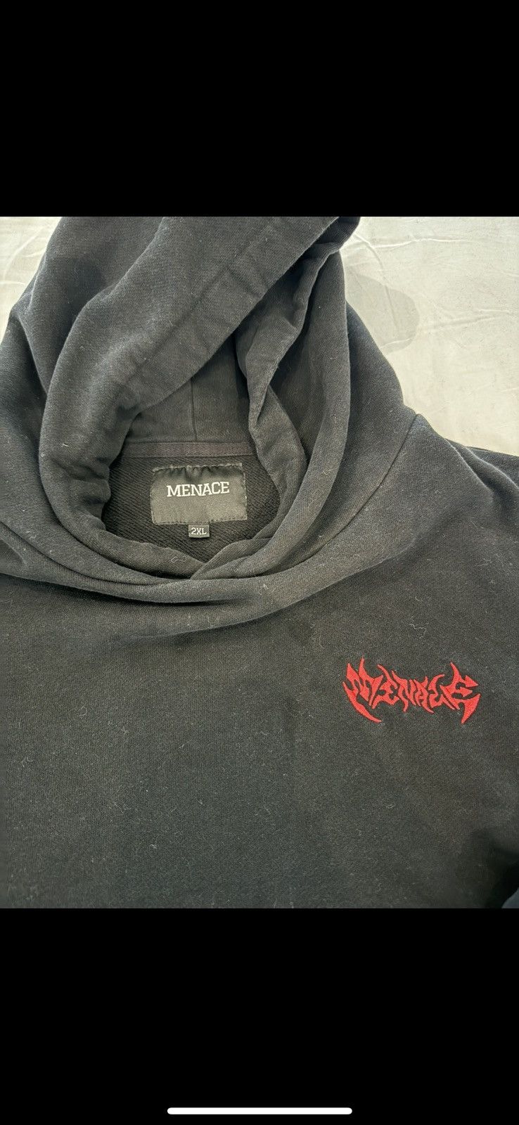 Menace Black menace spiderweb hoodie Size US XL / EU 56 / 4 - 3 Thumbnail