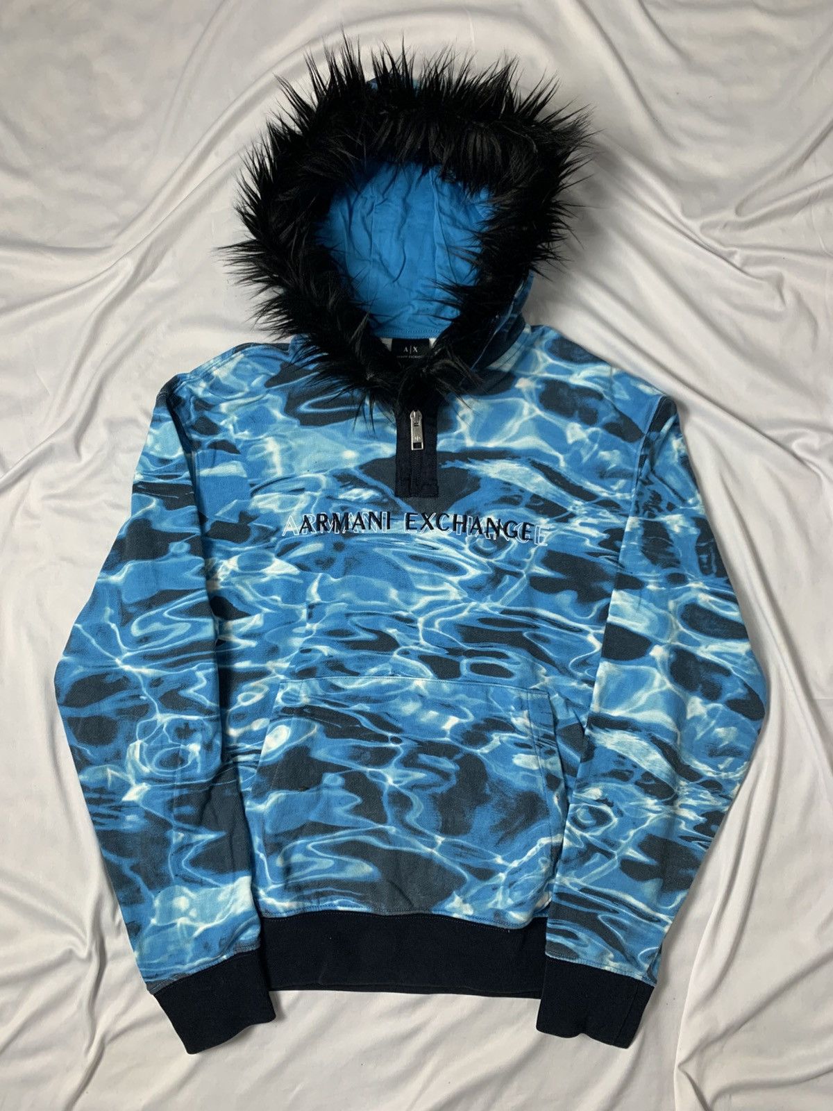 Giorgio Armani Fur hoodie japanes armani unfefined ifsx Size US XS / EU 42 / 0 - 2 Thumbnail