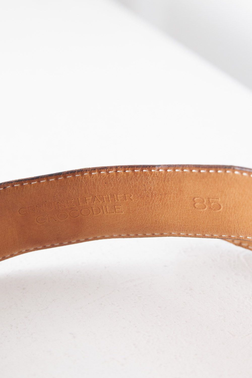 Other Zéle Paris crocodile belt w/ buckles Size 30 - 10 Thumbnail