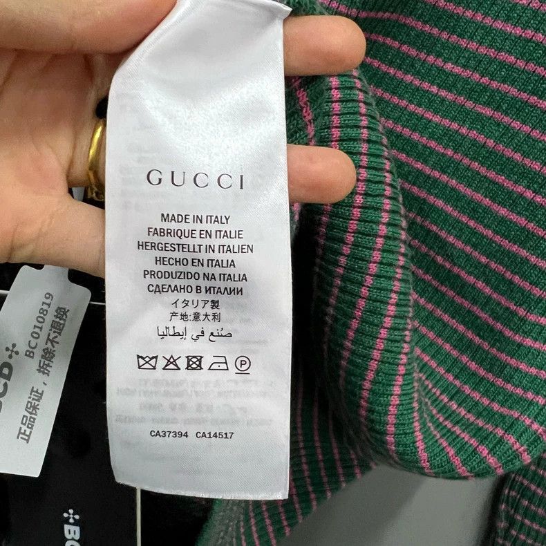 Gucci Gucci Striped high-neck sweater 2502-Nextarrow Size US XL / EU 56 / 4 - 4 Thumbnail