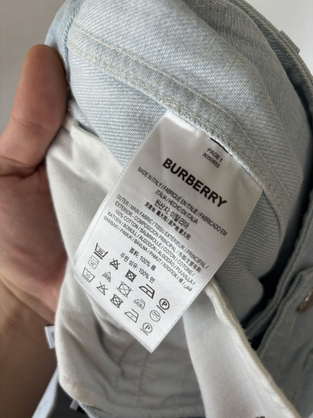 Burberry Burberry Laces Denim Jeans Size 32" / US 10 / IT 46 - 9 Thumbnail