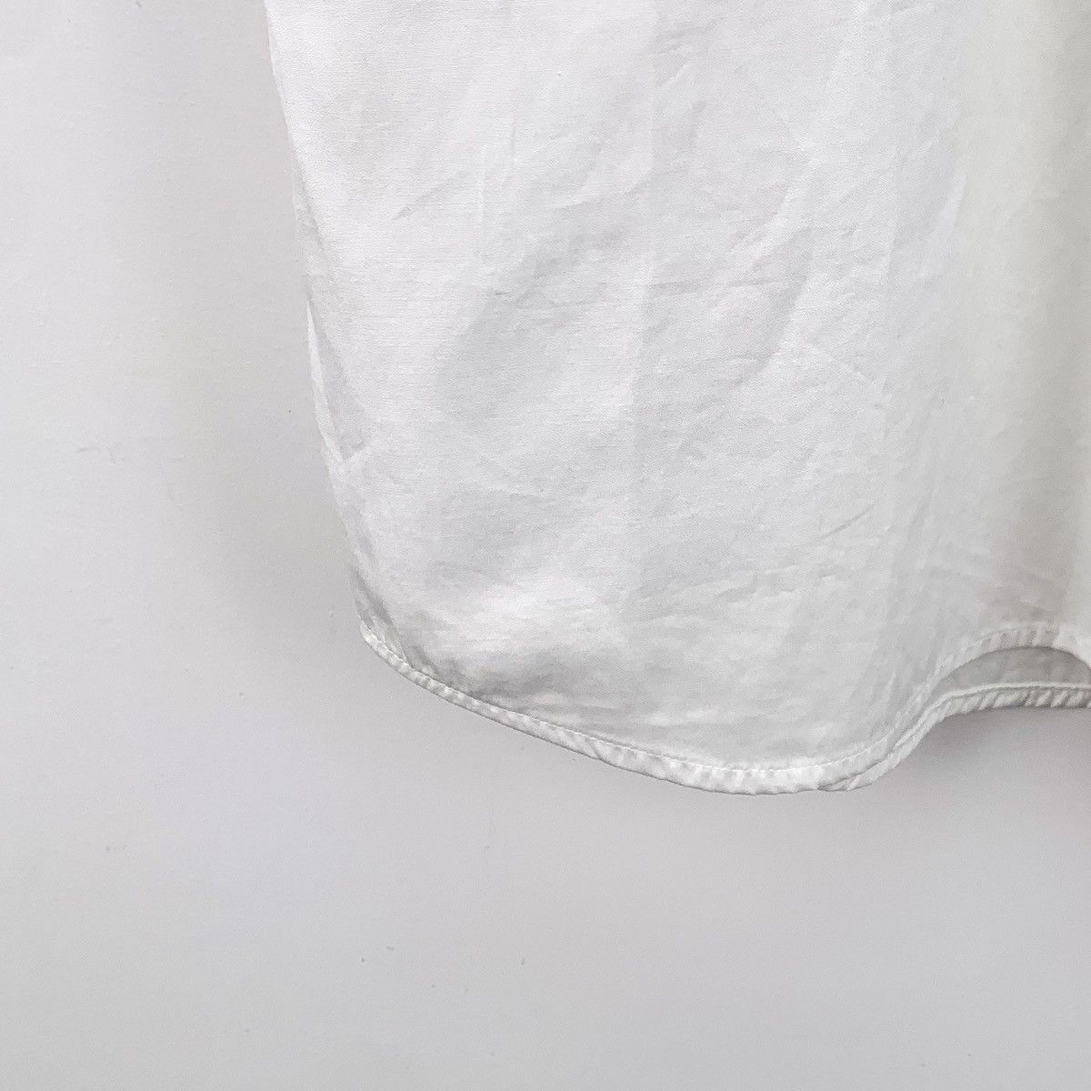 Givenchy Givenchy White Cotton Collared Short Sleeve Shirt K26WX Size US XS / EU 42 / 0 - 4 Thumbnail