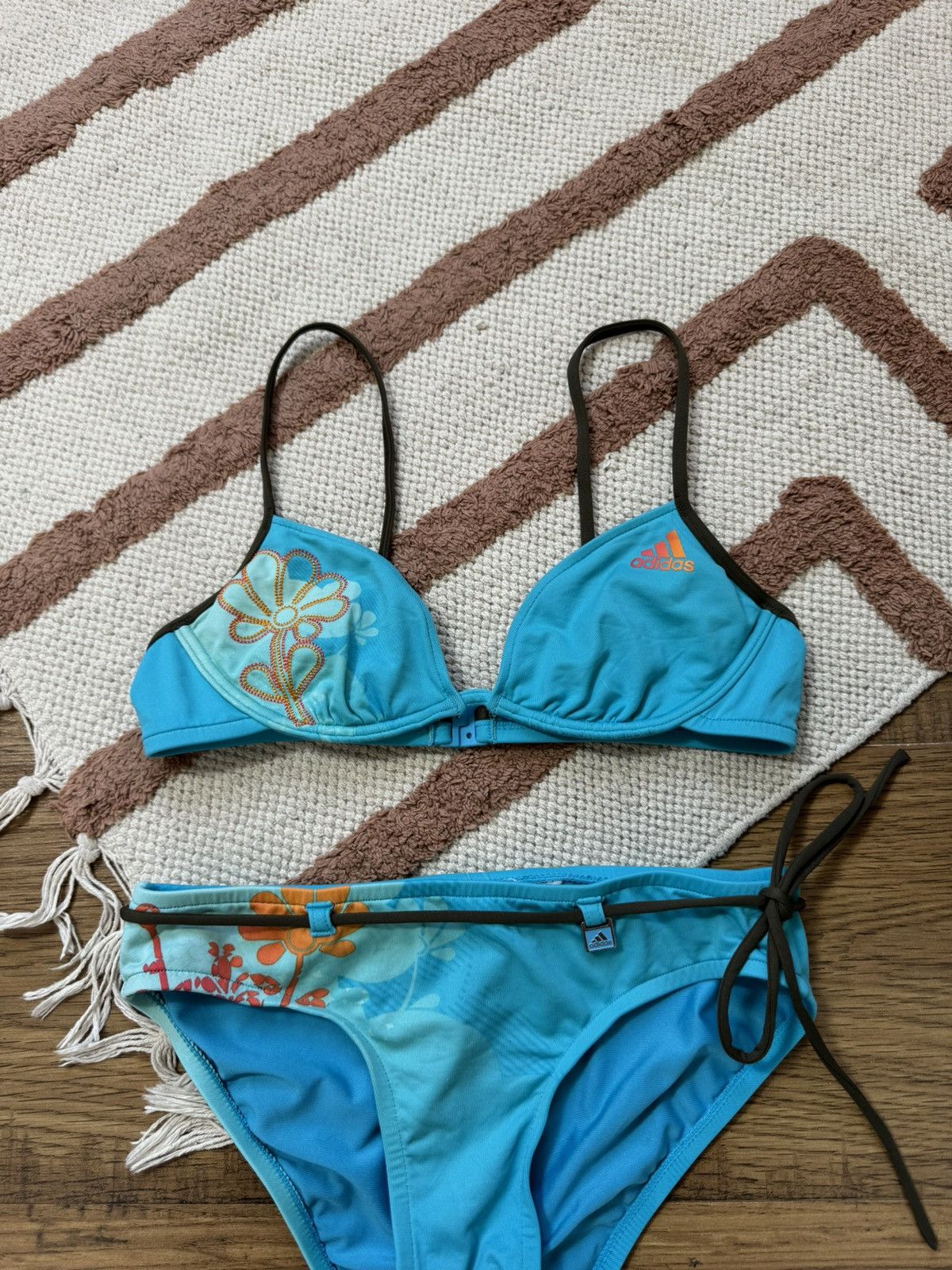 Adidas × Vintage VINTAGE RARE ADIDAS 00s STYLE SWIMSUIT Size ONE SIZE - 2 Thumbnail