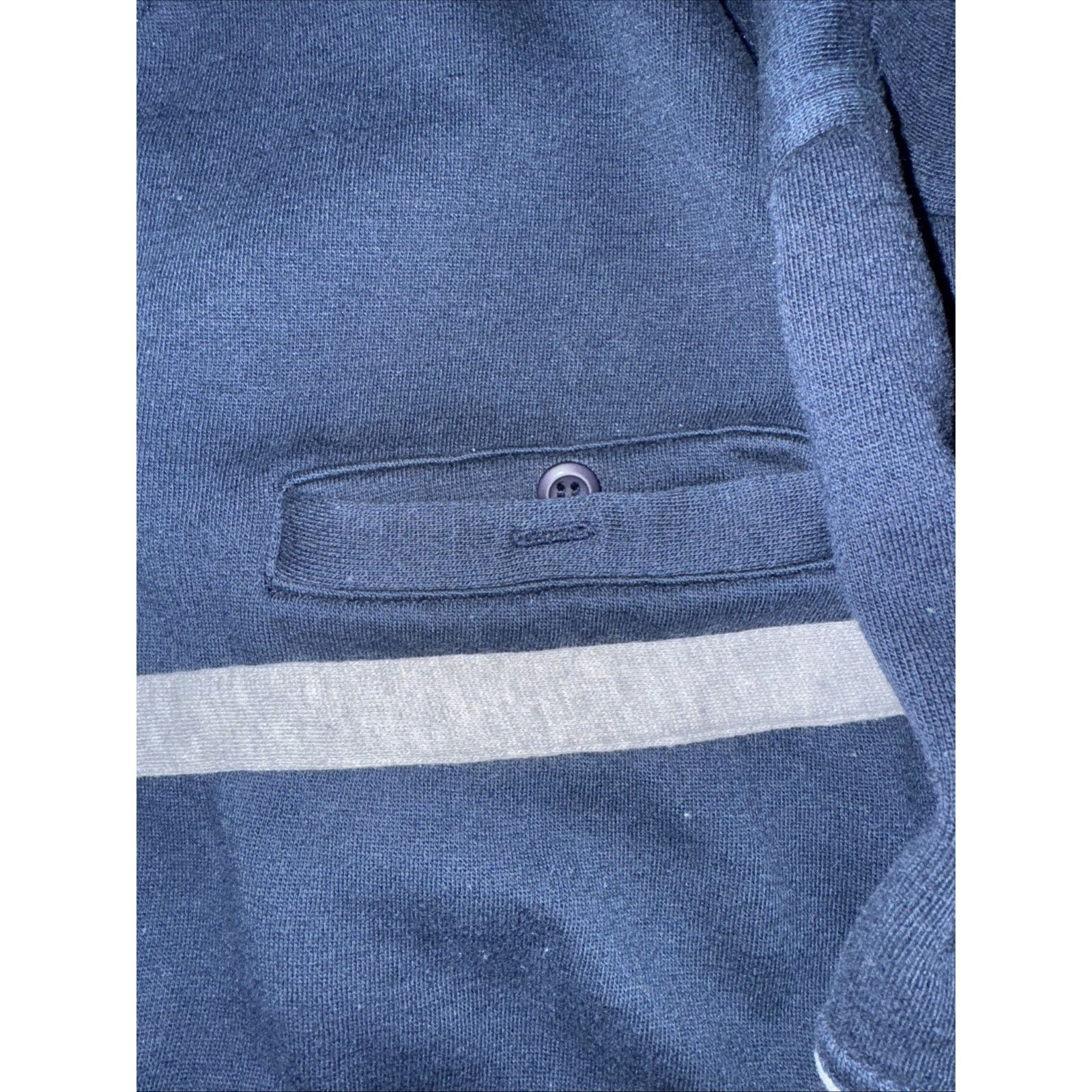 David Taylor × Vintage Vintage David Taylor Henley Crewneck Sweater 22x24 L Blue Size US L / EU 52-54 / 3 - 2 Thumbnail